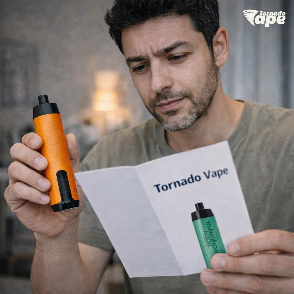 Tornado Vape für Einsteiger: Alles, was du beim ersten Mal wissen musst
