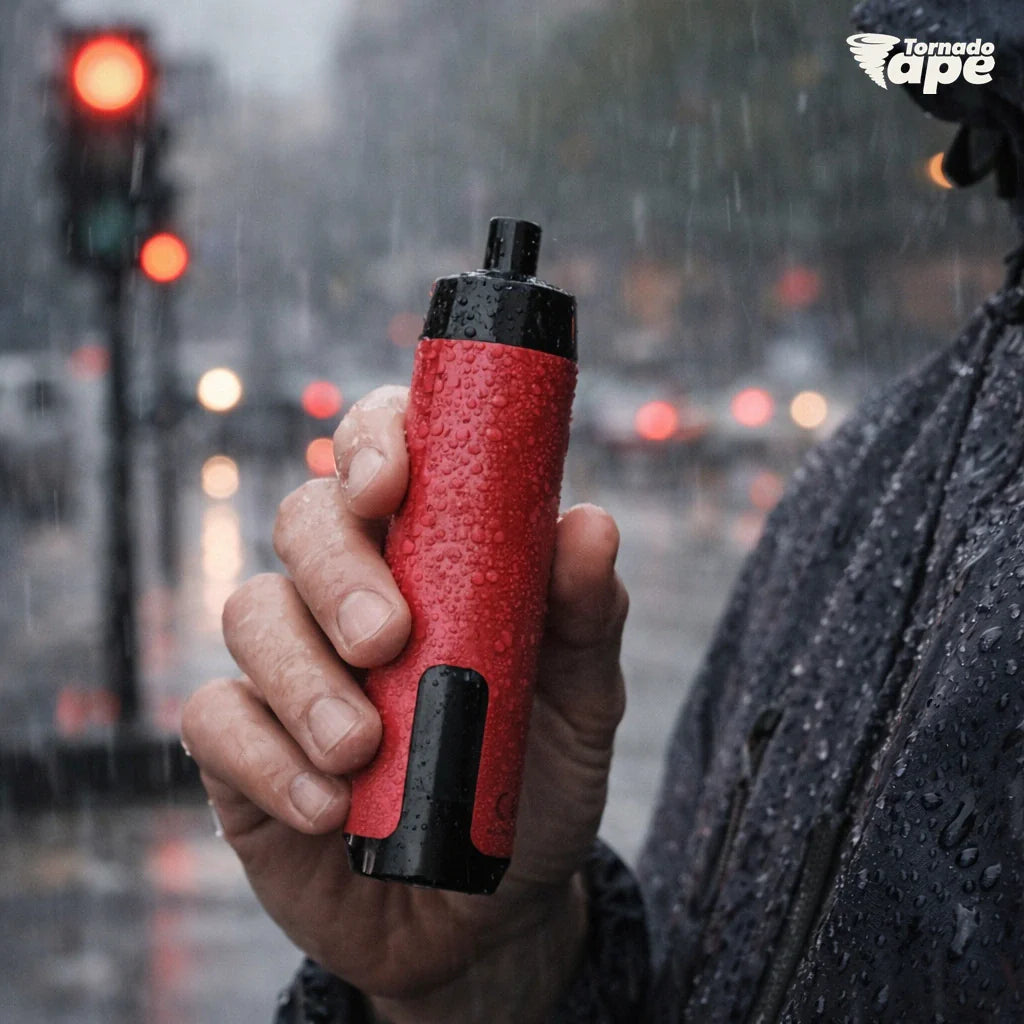 RandM Vape im Regen: Was Feuchtigkeit wirklich anrichtet