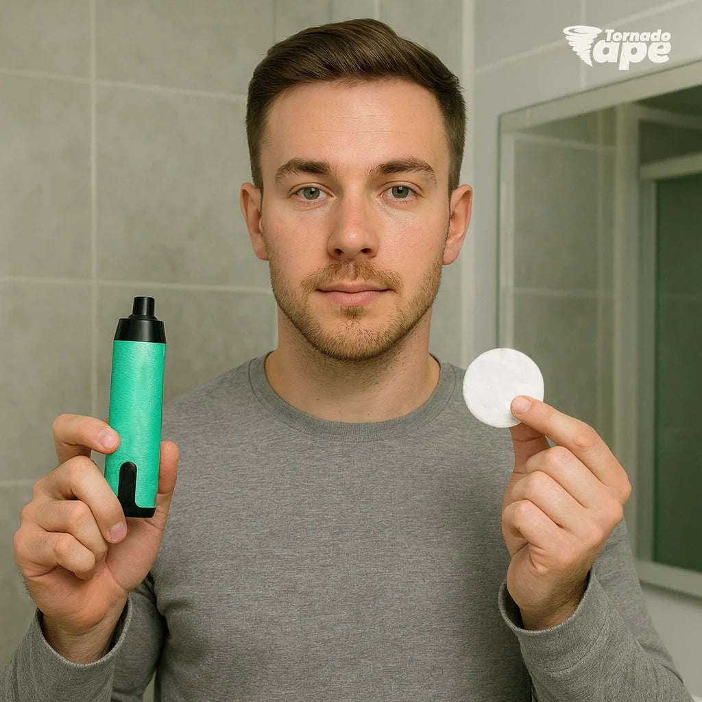 Mundstück-Hygiene bei Tornado Vape