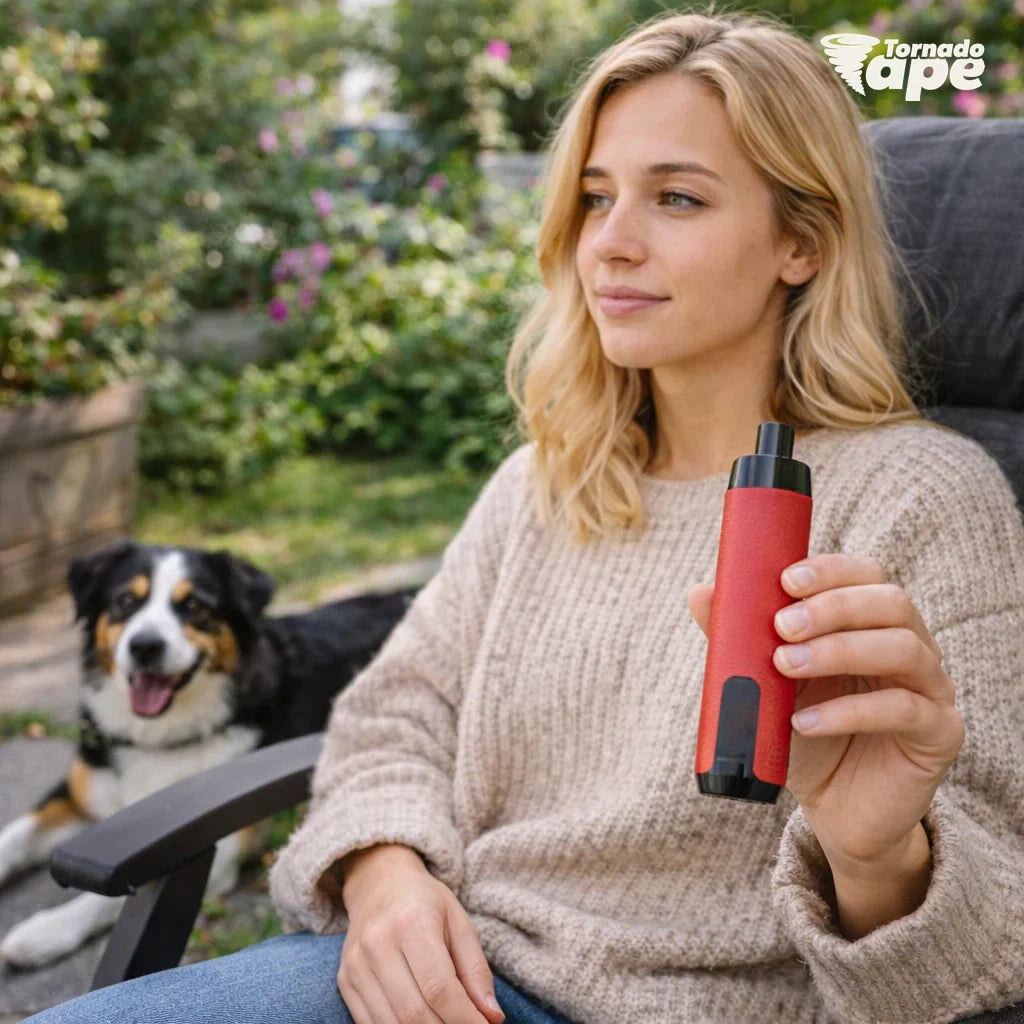 Darf ich zuhause vapen, wenn Haustiere dabei sind?