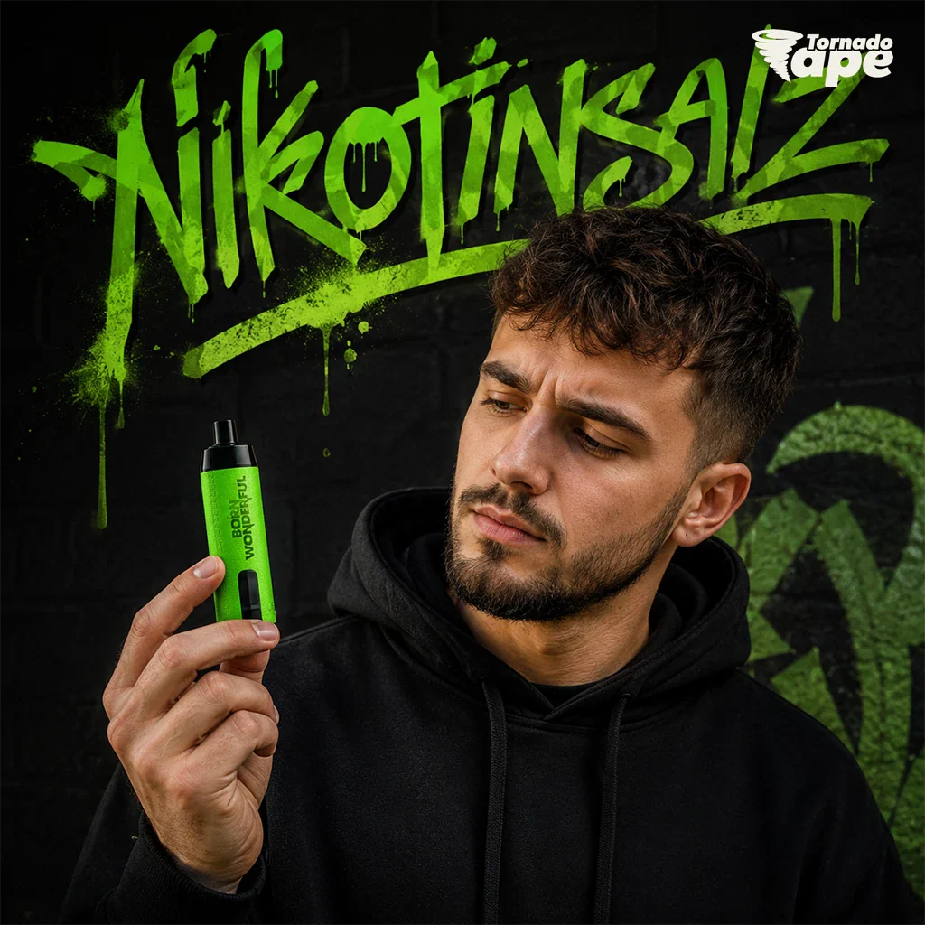 Nikotinsalz einfach erklärt: Warum Tornado Vapes so weich ziehen