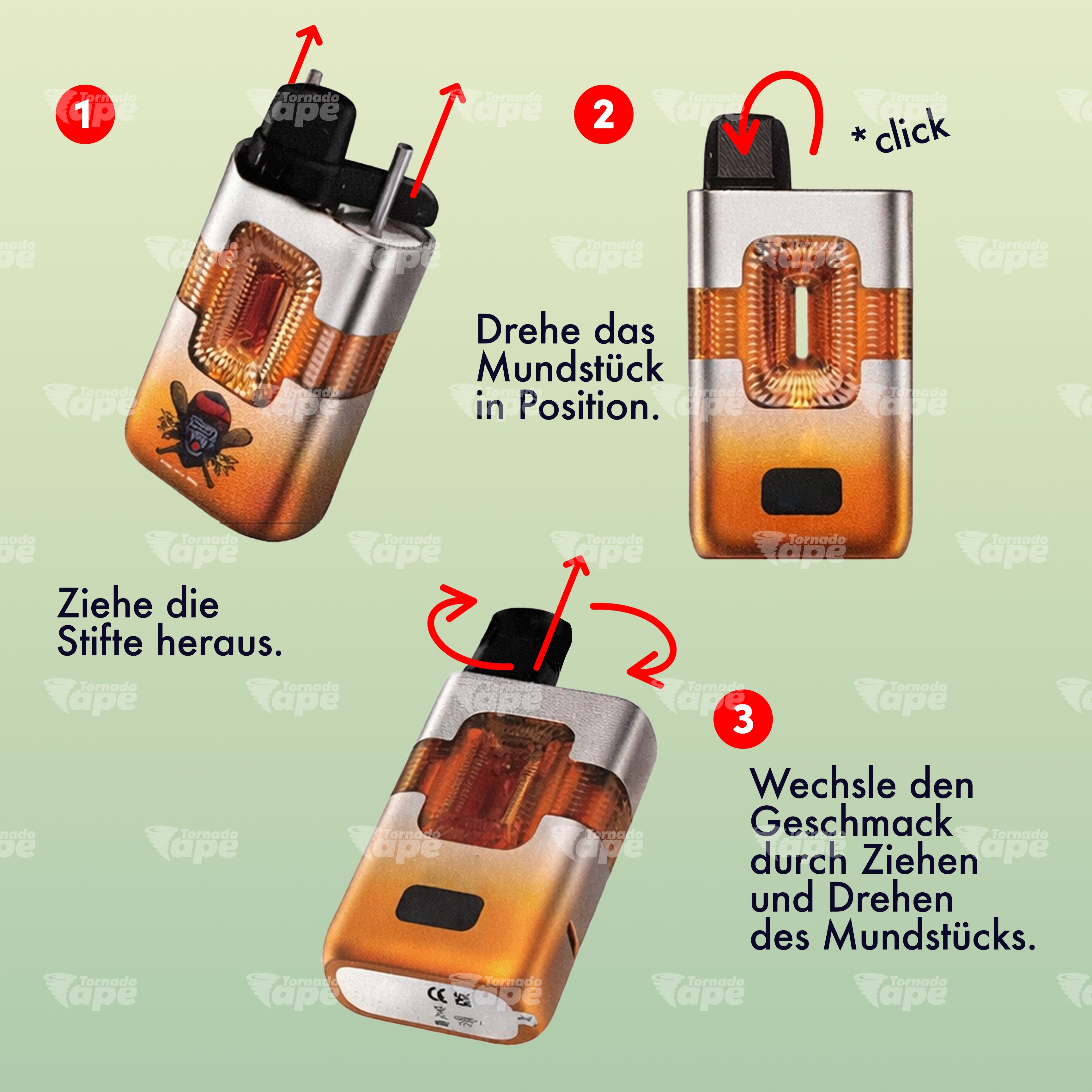 Fumot Vape 50000 Anleitung zur Nutzung, Bedienung und Inbetriebnahme des Modells