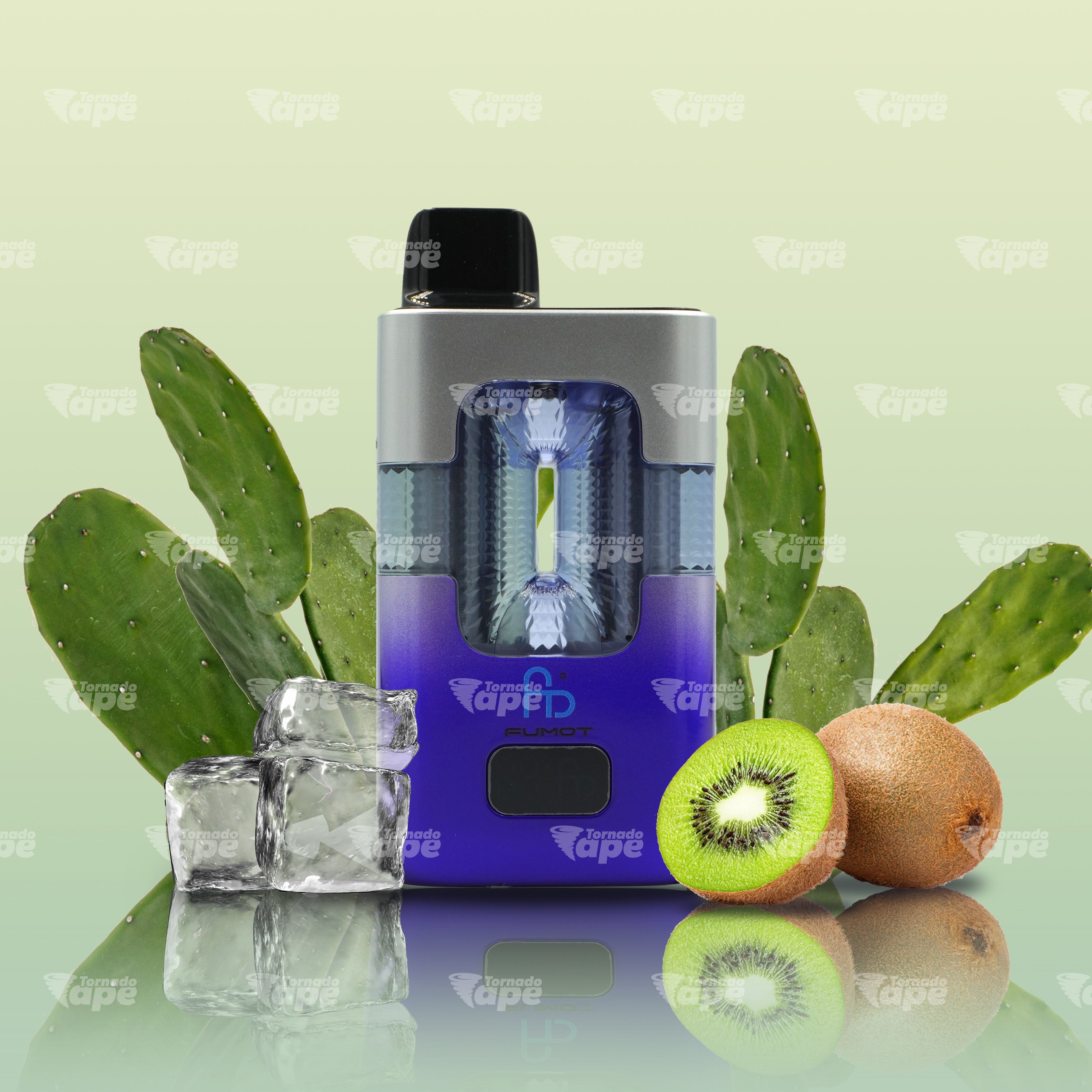Fumot Vape 50000 Cactus Ice Cactus Kiwi mit kühlem Kaktus und Kiwi Geschmack