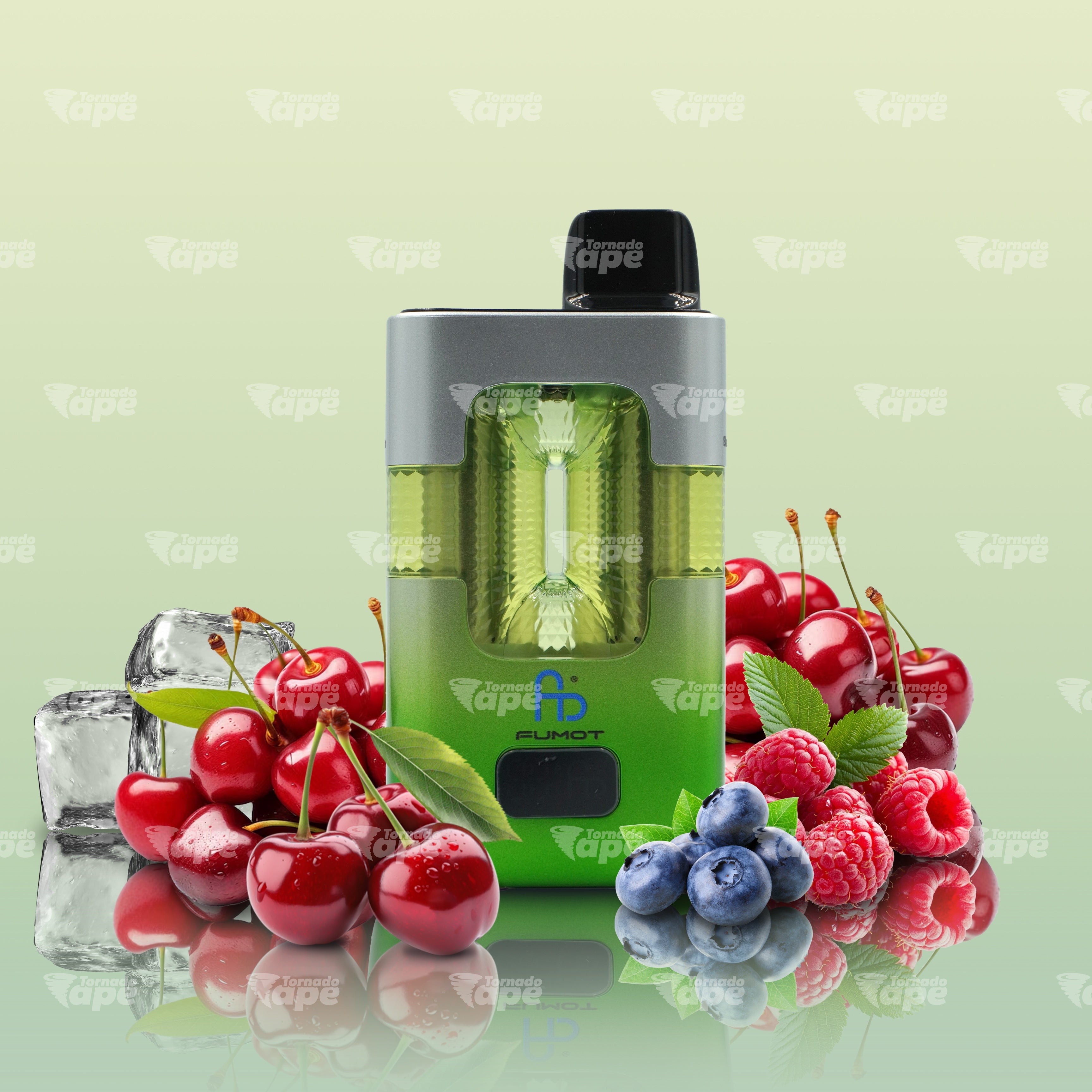 Fumot Vape 50000 Cherry Ice Blue Razz Cherry mit Kirsche Blue Razz und eisiger Frische