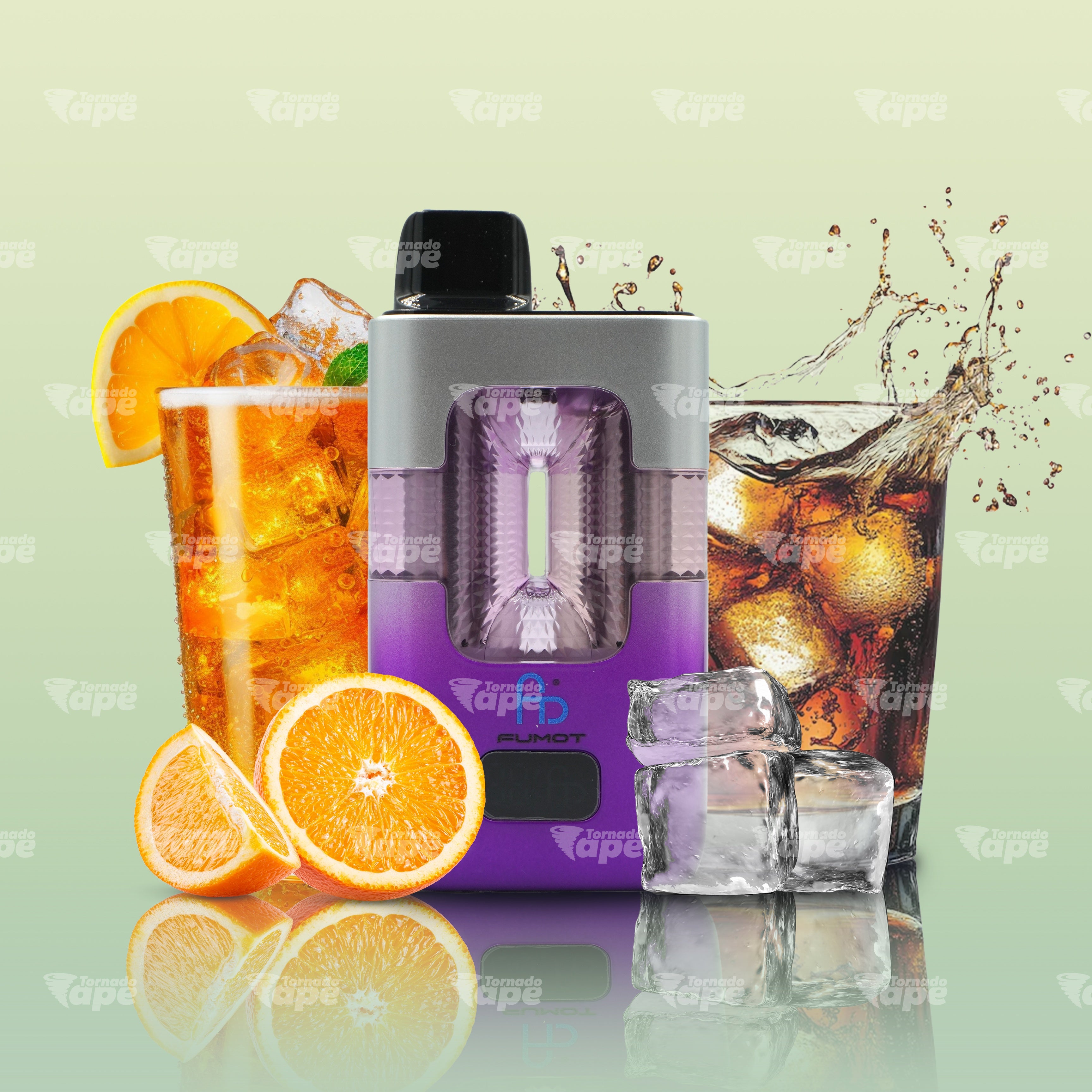 Fumot Vape 50000 Fanta Cola Ice mit spritzigem Orangen Cola und Ice Geschmack