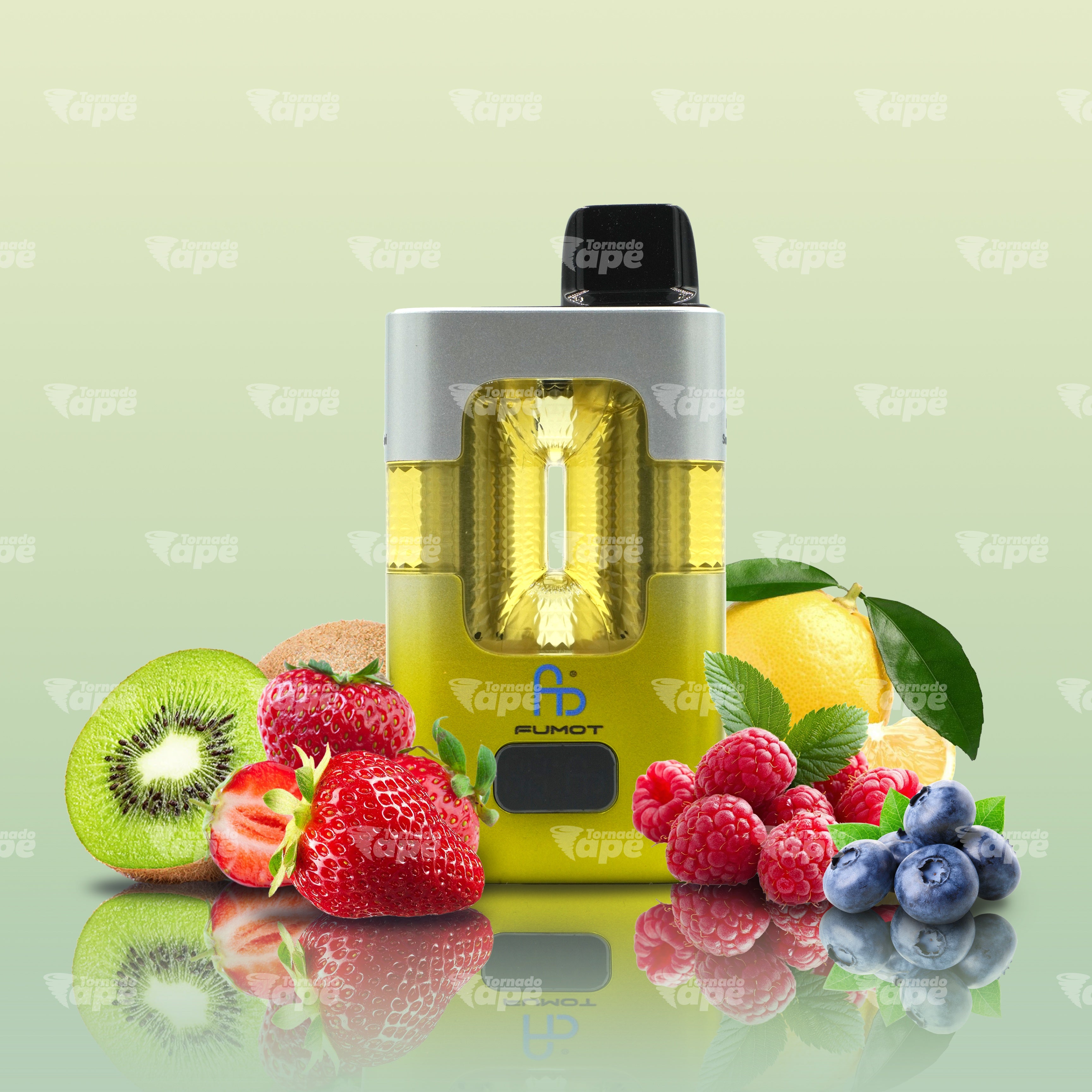 Fumot Vape 50000 Strawberry Kiwi Blueberry Sour Raspberry mit Erdbeere Kiwi Blaubeere und saurer Himbeere