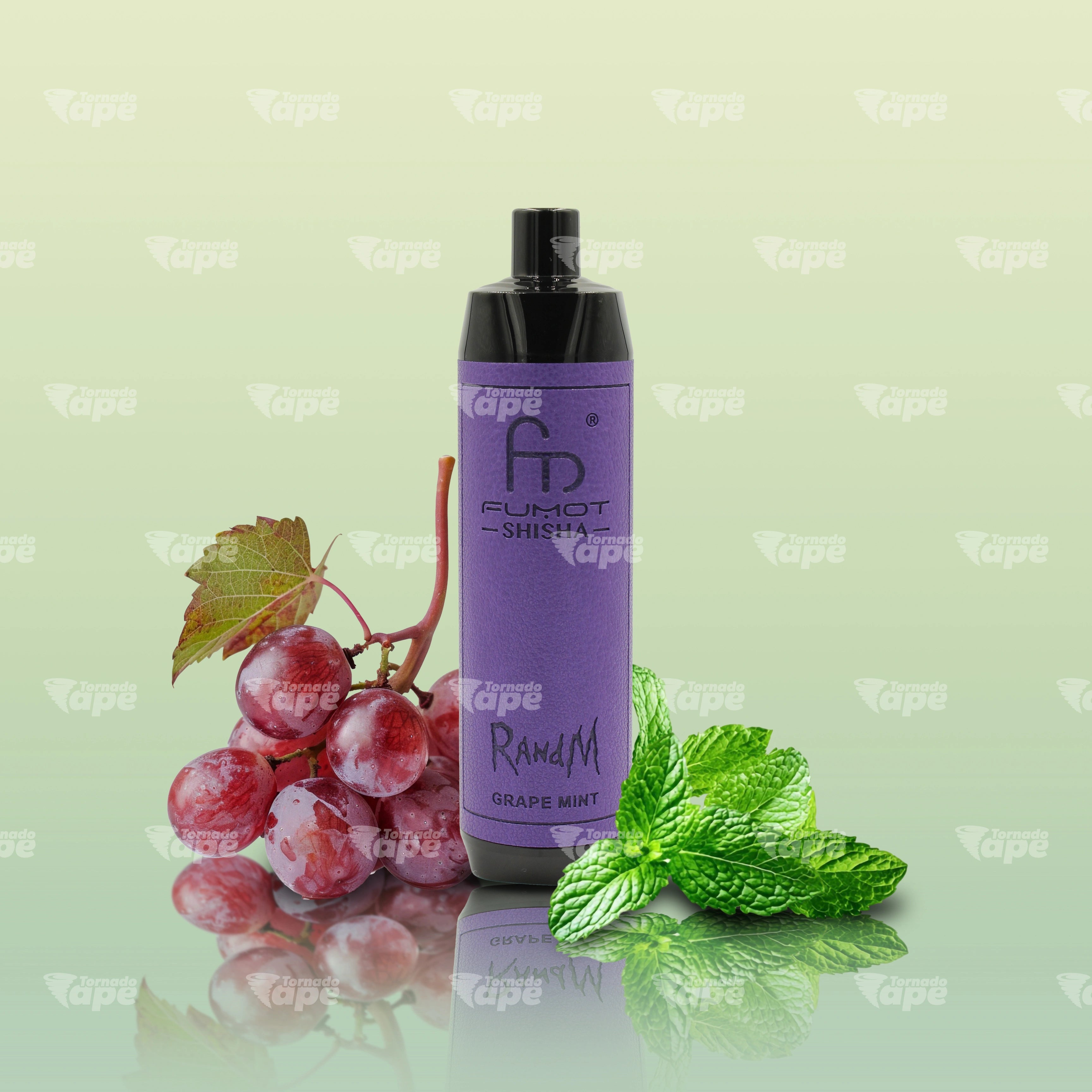 RandM Vape Tornado 10000 Grape Mint Einweg E-Zigarette
