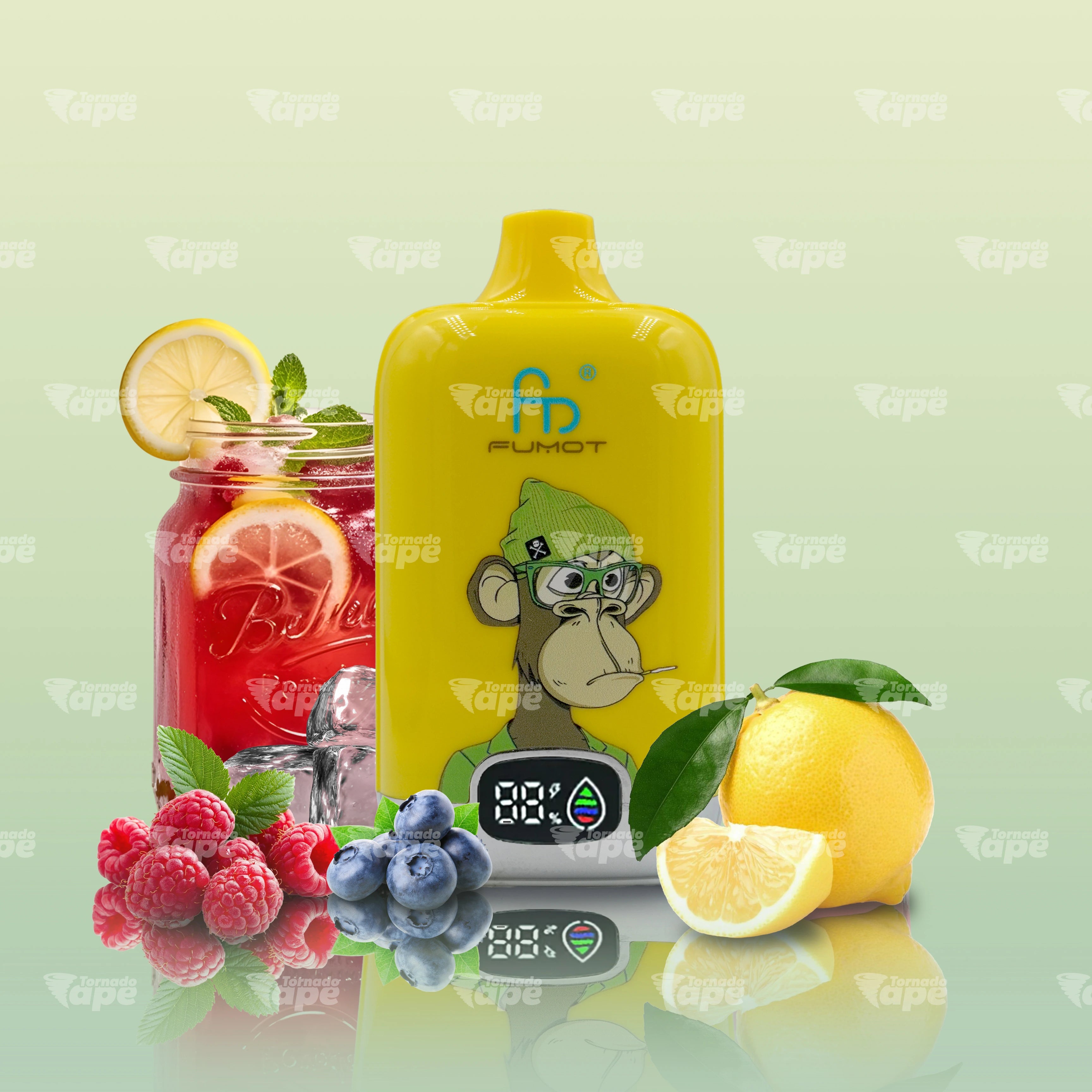 RandM Tornado 12000 - Berry Lemonade