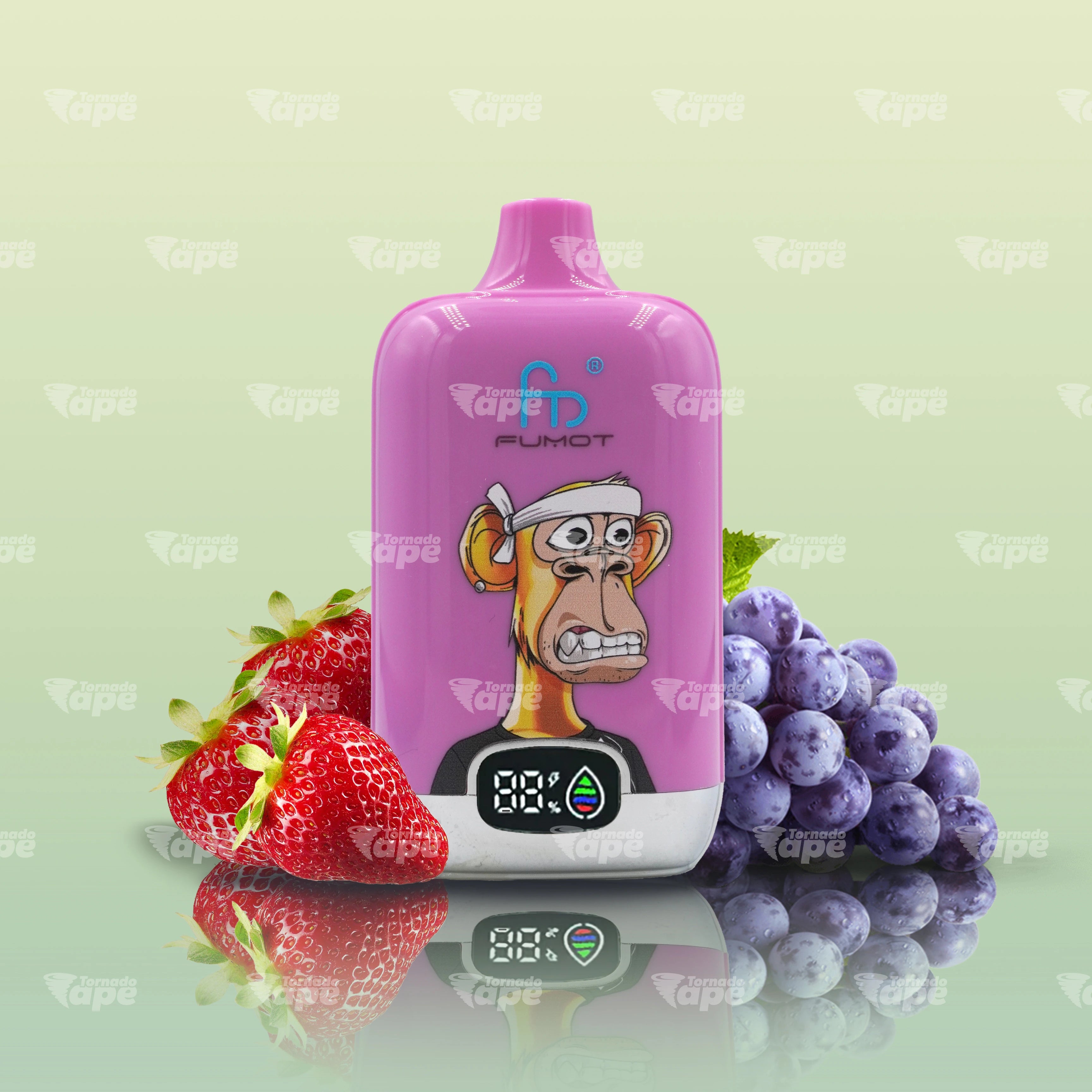 RandM Tornado 12000 Strawberry Grape Vape mit Erdbeer und Trauben Geschmack