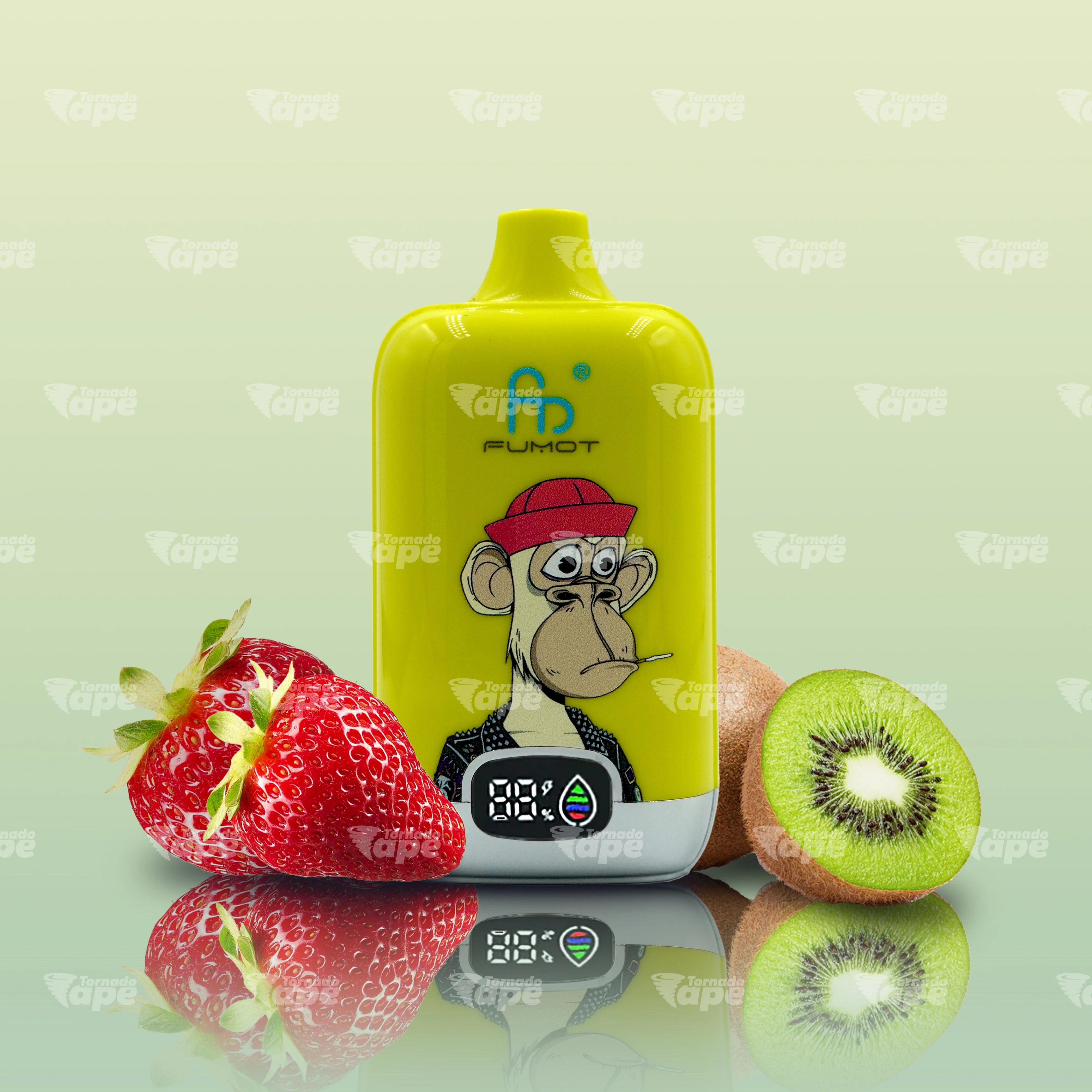 RandM Tornado 12000 Strawberry Kiwi Vape mit Erdbeer und Kiwi Geschmack