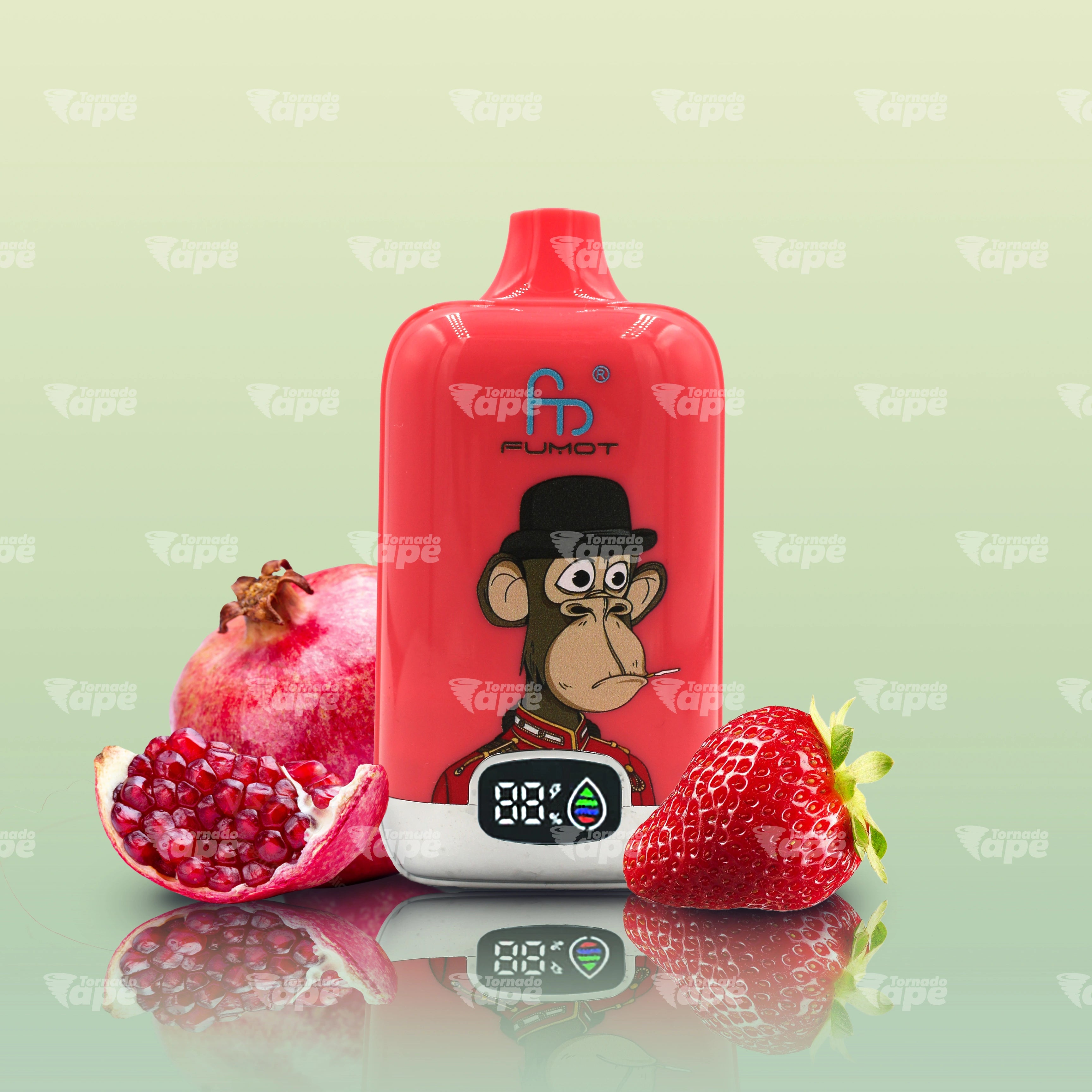 RandM Vape Tornado 12000 Strawberry Pomp Einweg E-Zigarette