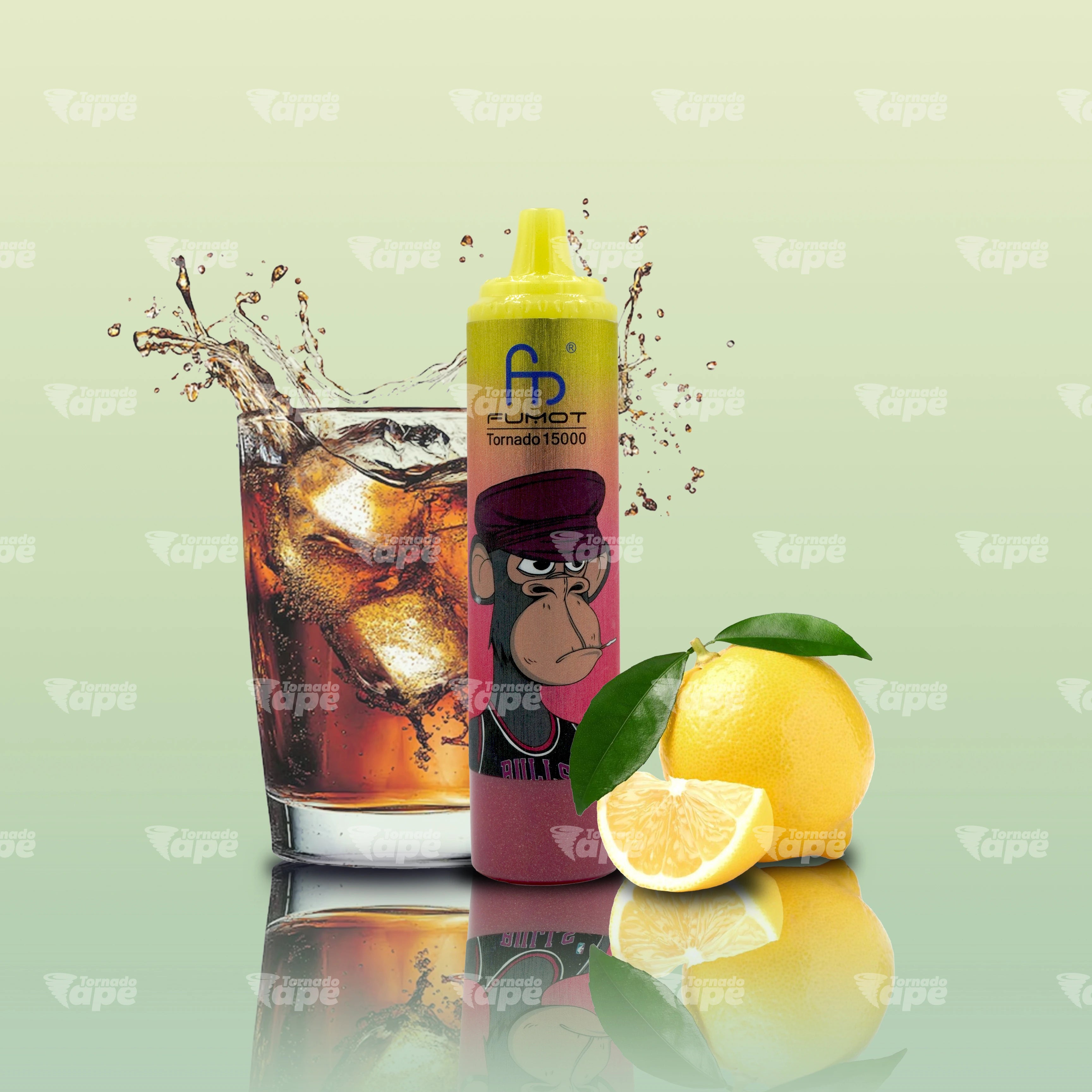 RandM Tornado 15000 Cola Lemon Vape mit Cola und spritzigem Zitronengeschmack
