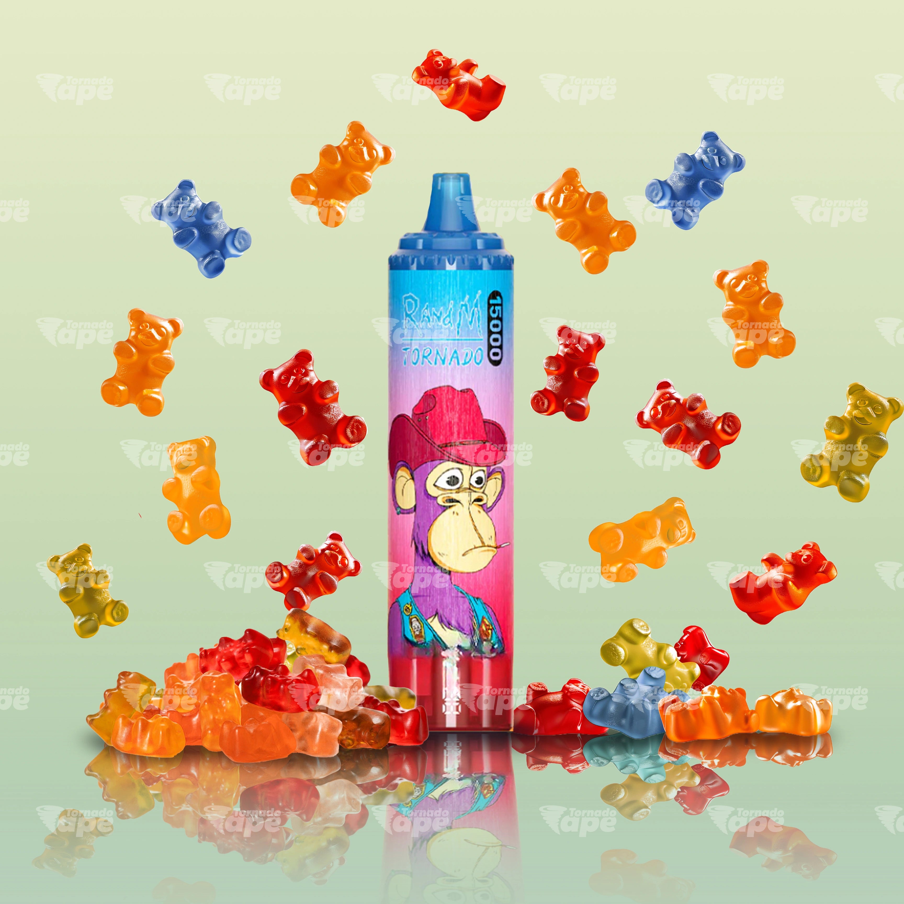 RandM Vape Tornado 15000 Gummy Bear Einweg E-Zigarette