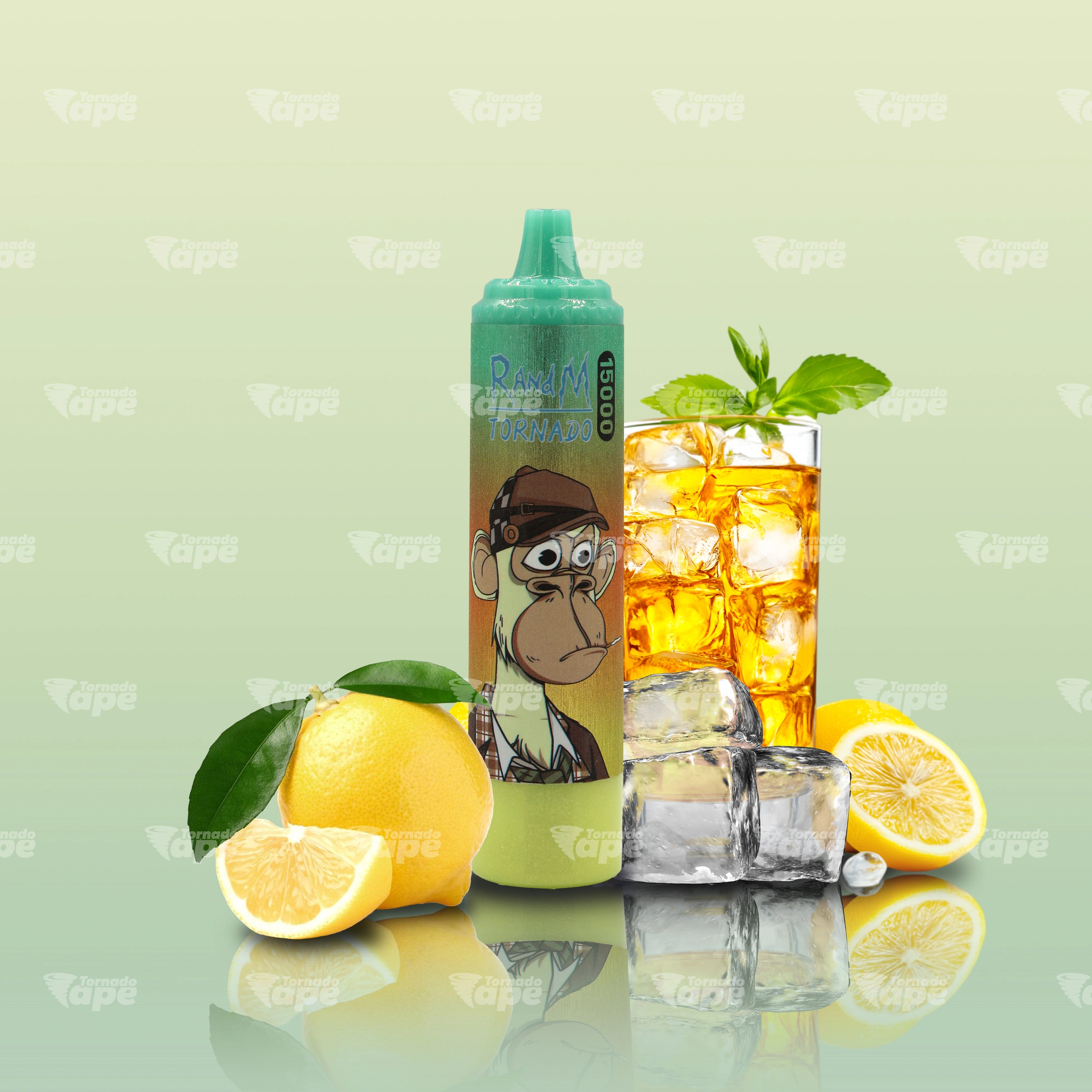 RandM Vape Tornado 15000 Ice Tea Lemon Ice Einweg E-Zigarette