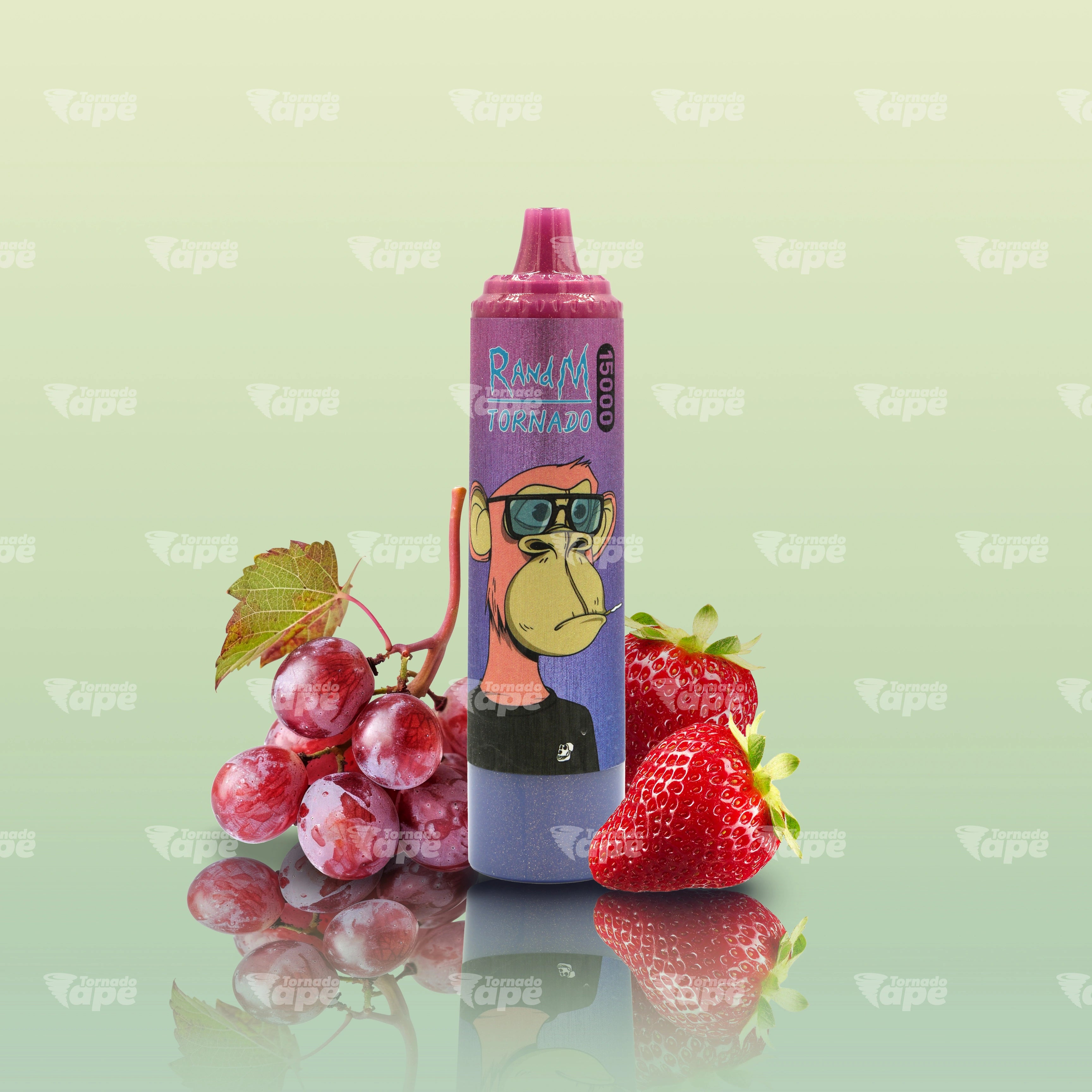 RandM Vape Tornado 15000 Strawberry Grape Einweg E-Zigarette