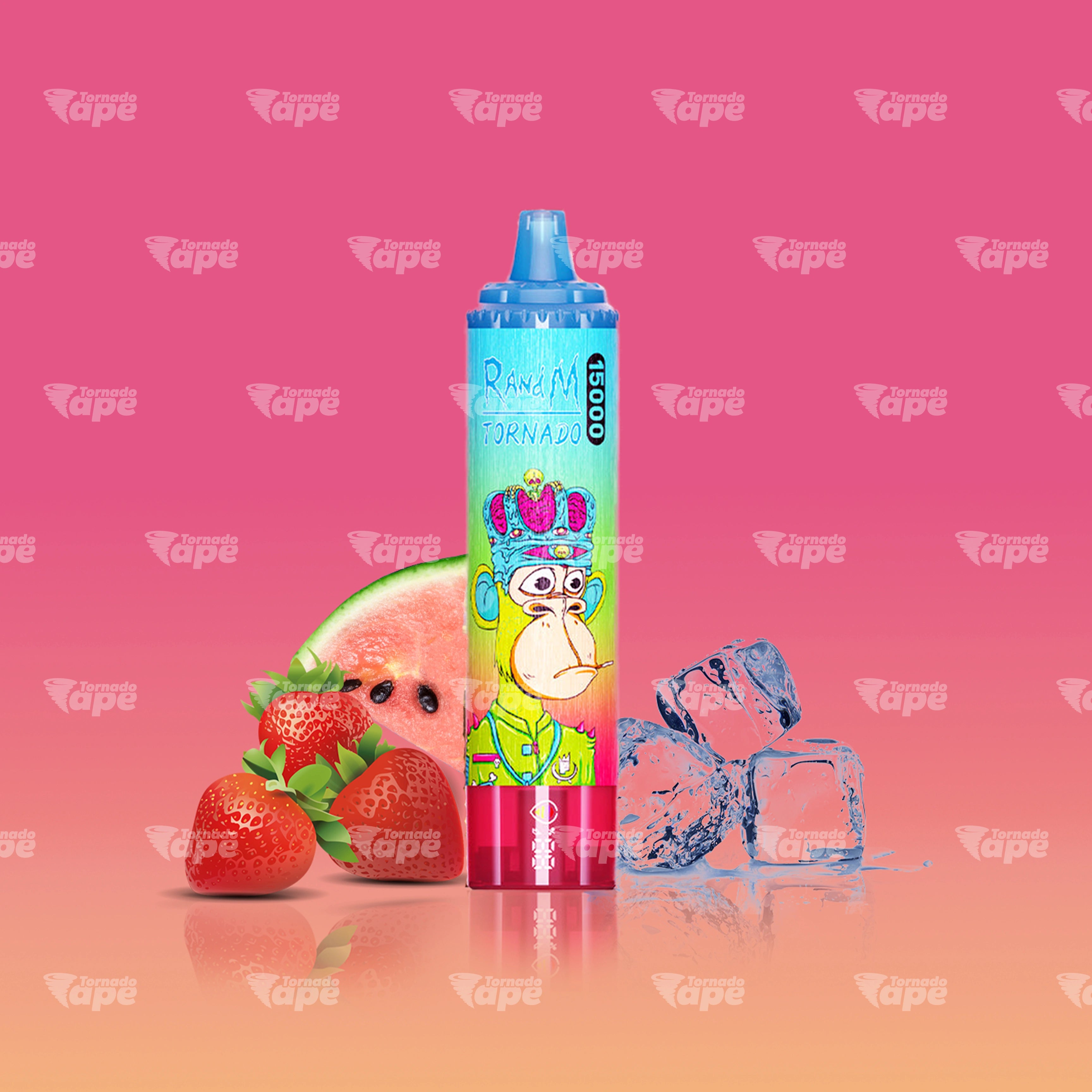 RandM Vape Tornado 15000 Strawberry Watermelon Einweg E-Zigarette