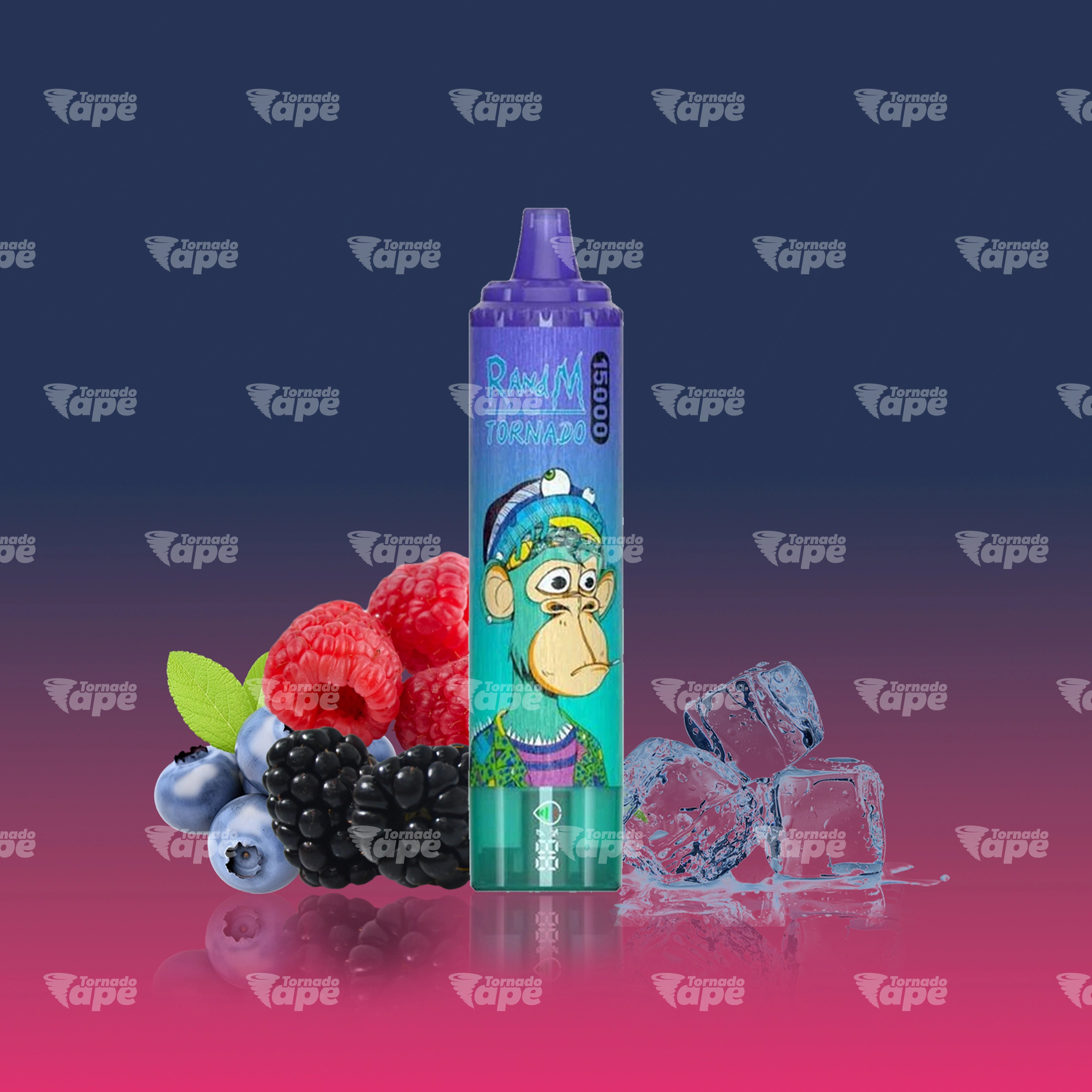 RandM Vape Tornado 15000 Triple Berry Einweg E-Zigarette