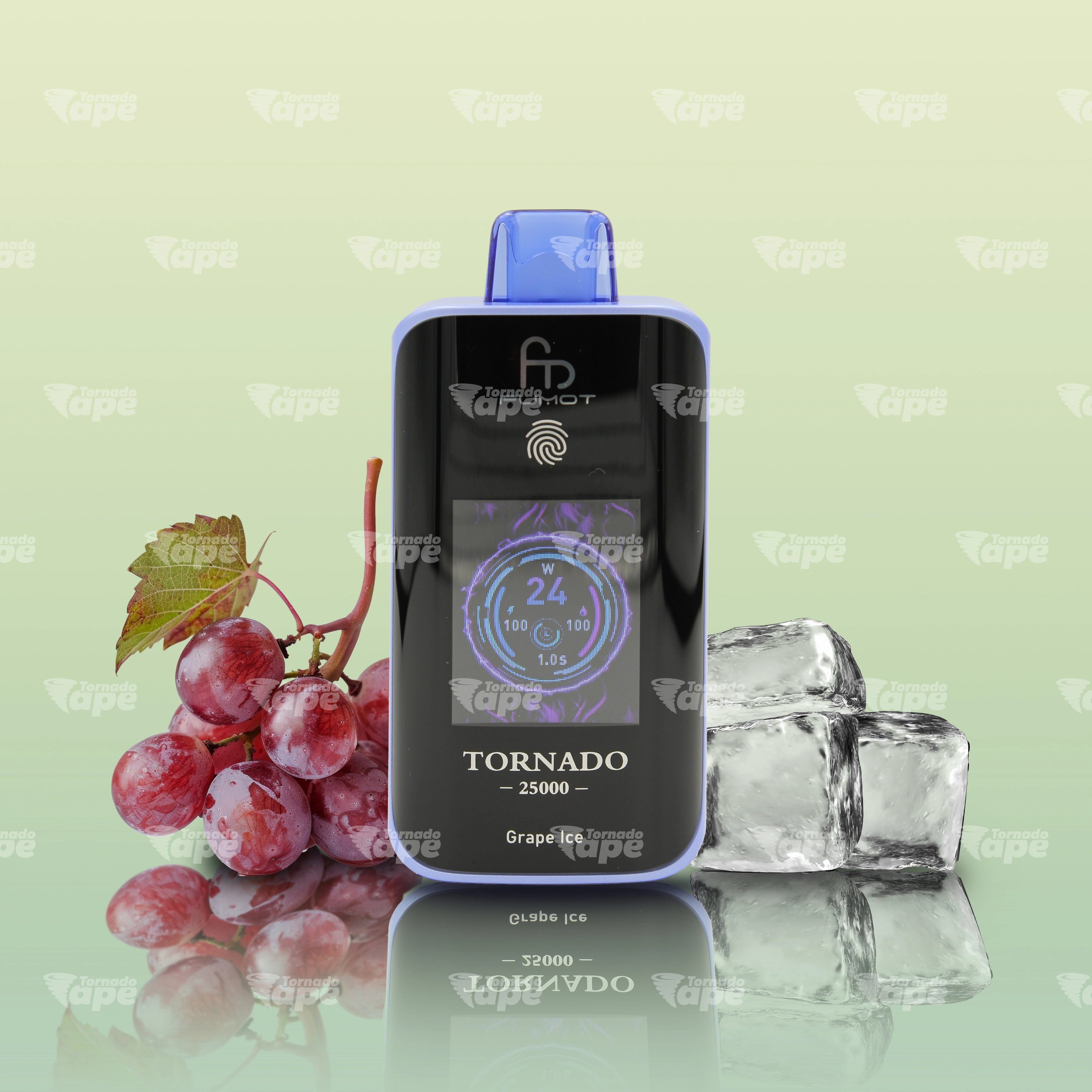 RandM Vape Tornado 25000 Grape Ice Einweg E-Zigarette
