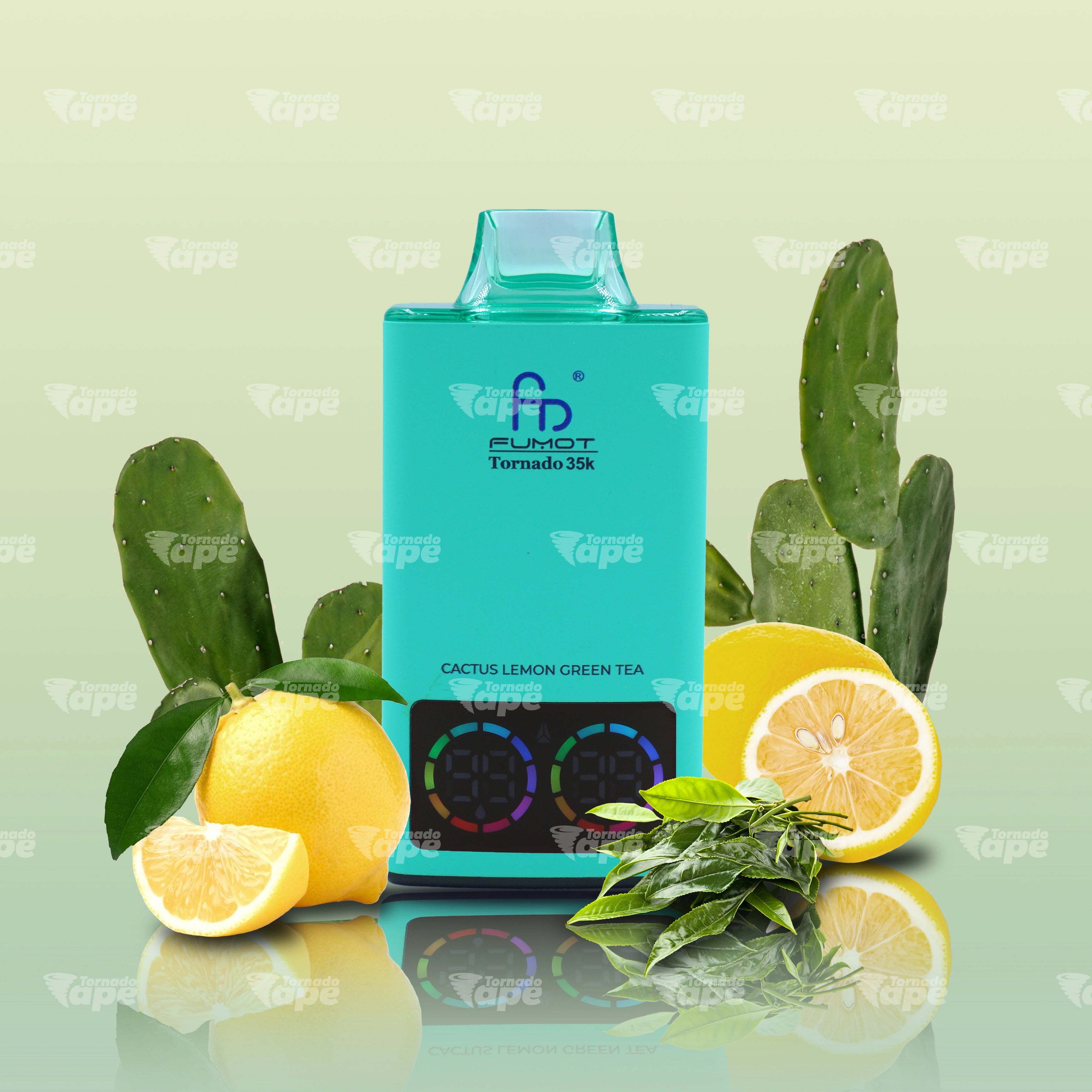 RandM Vape Tornado 35000 Cactus Lemon Green Tea Einweg E-Zigarette