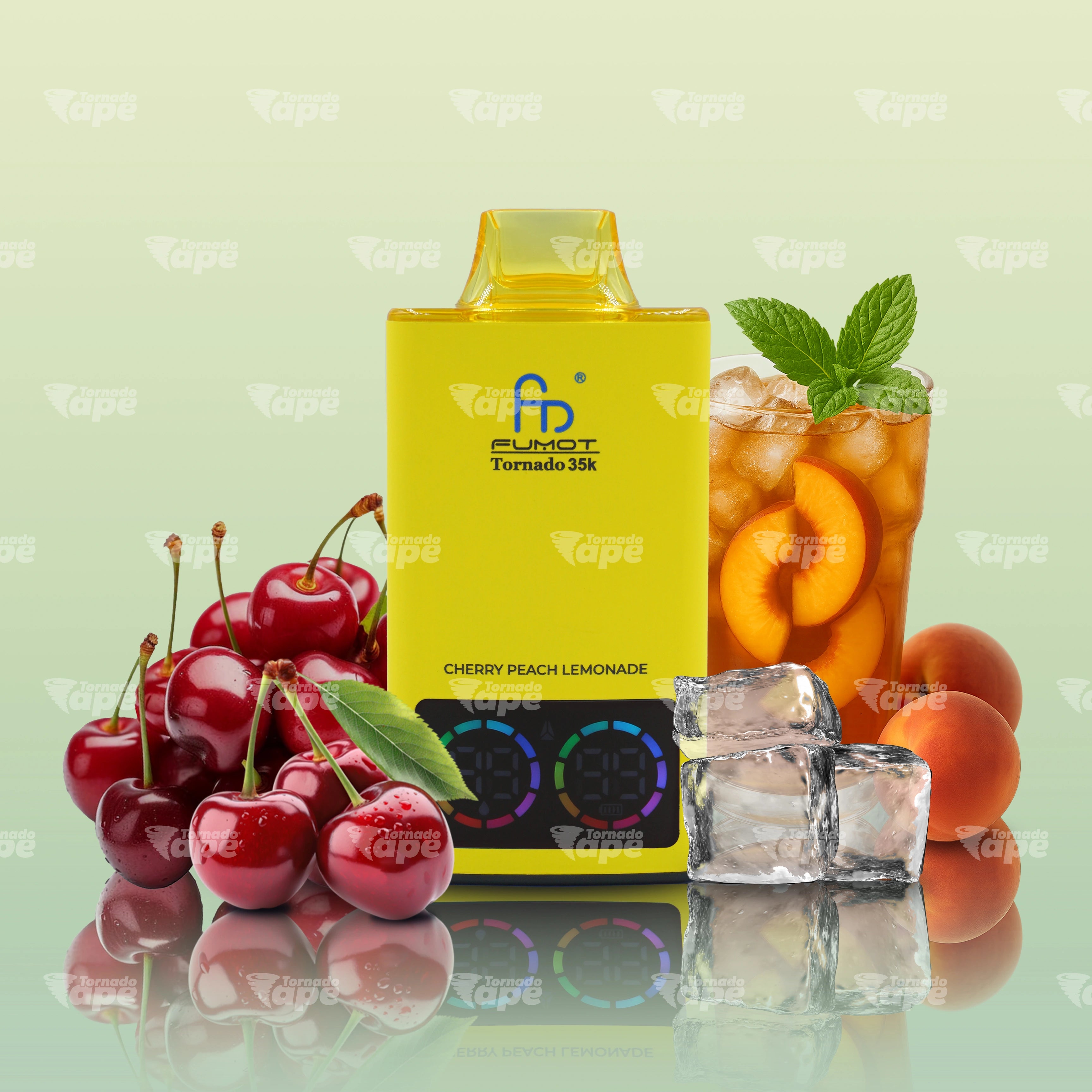 RandM Vape Tornado 35000 Cherry Peach Lemonade Einweg E-Zigarette