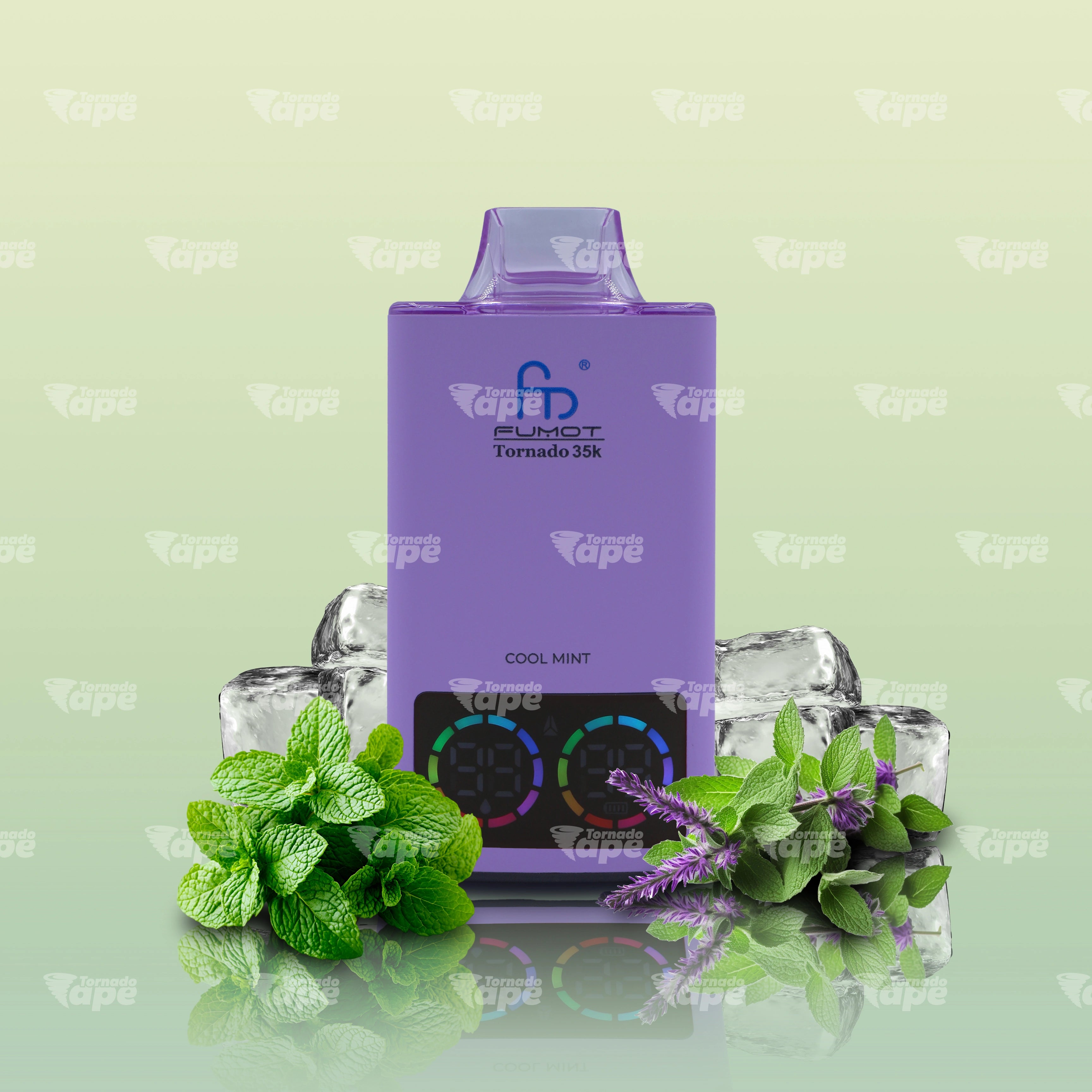RandM Vape Tornado 35000 Cool Mint Einweg E-Zigarette