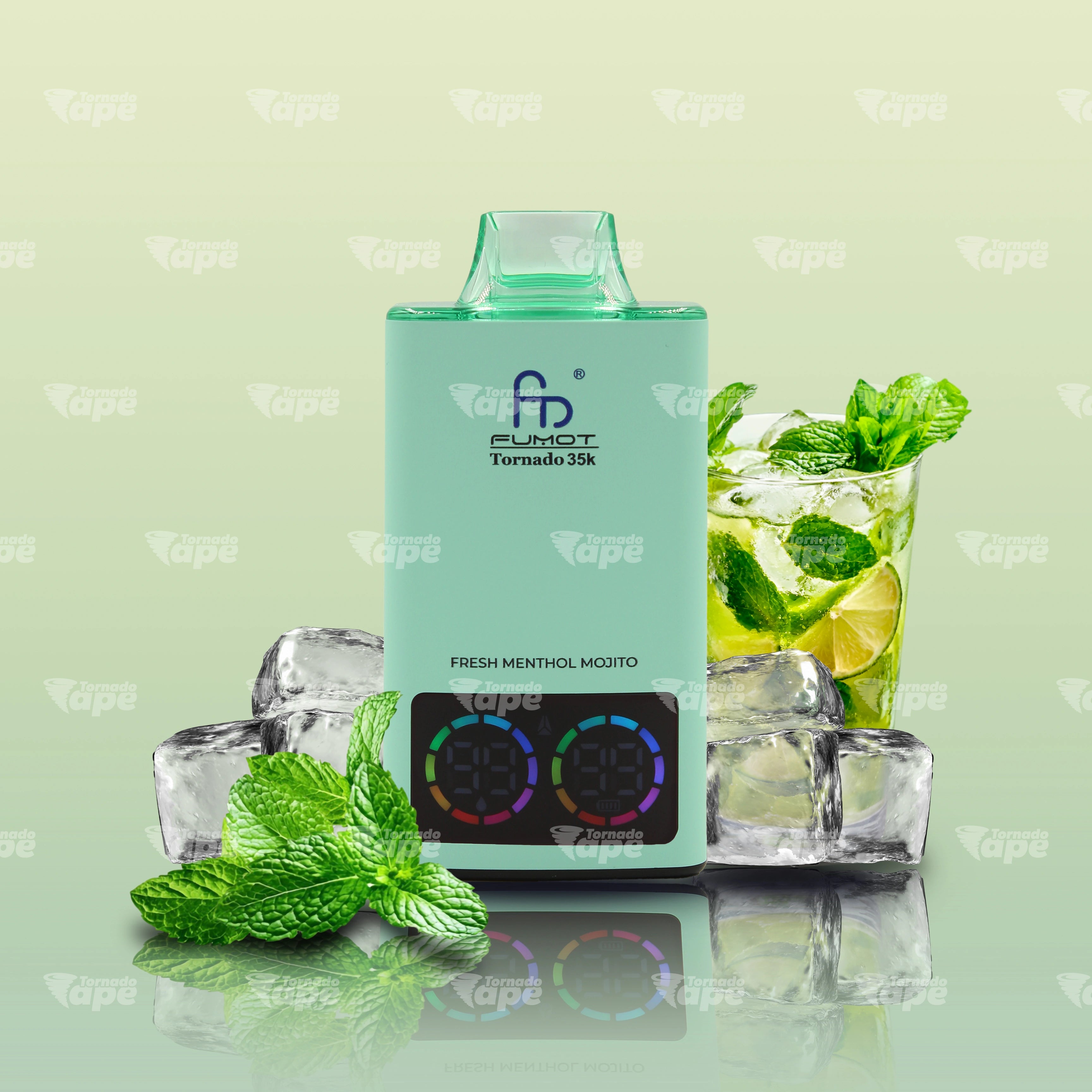 RandM Vape Tornado 35000 Fresh Menthol Mojito Einweg E-Zigarette
