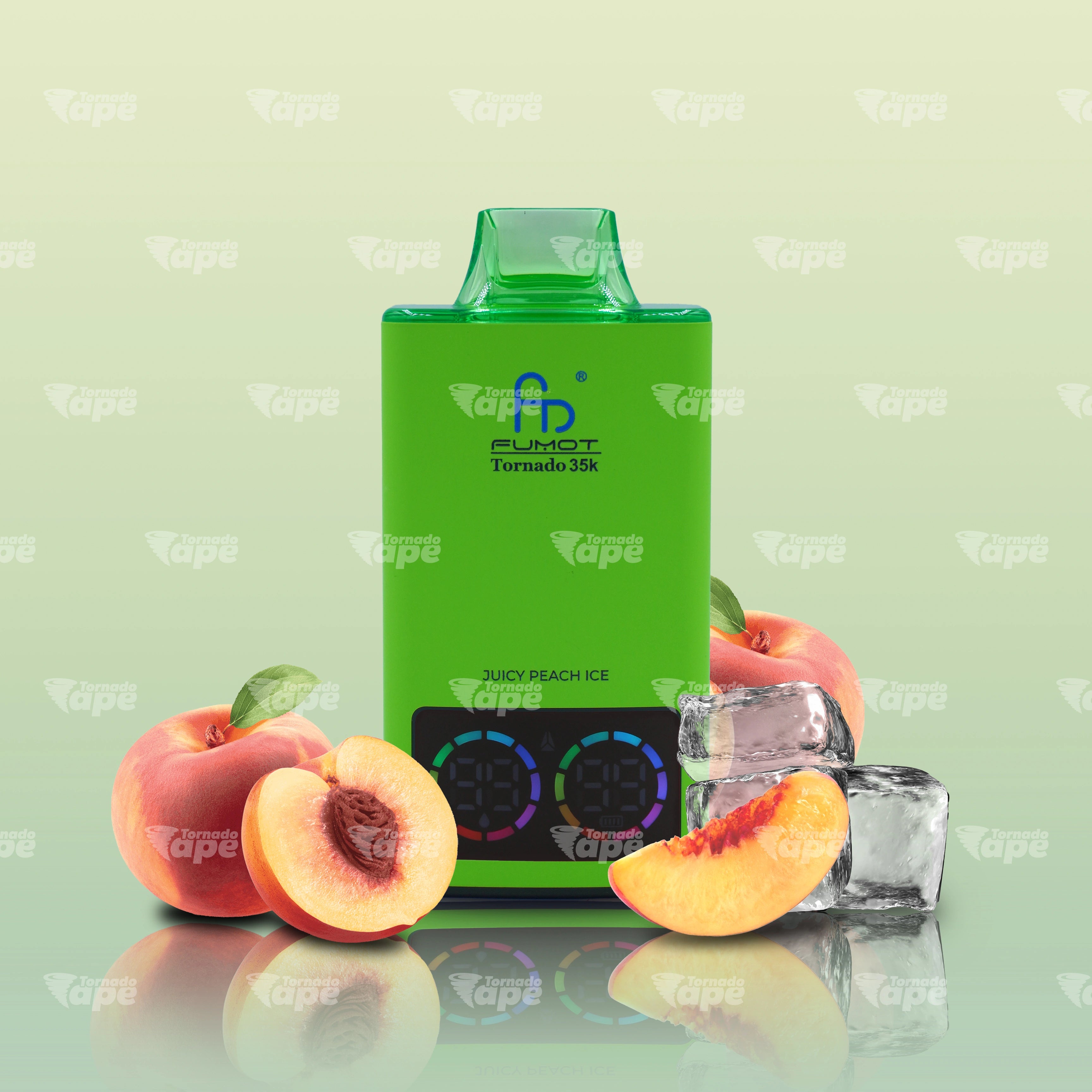 RandM Vape Tornado 35000 Juicy Peach Ice Einweg E-Zigarette