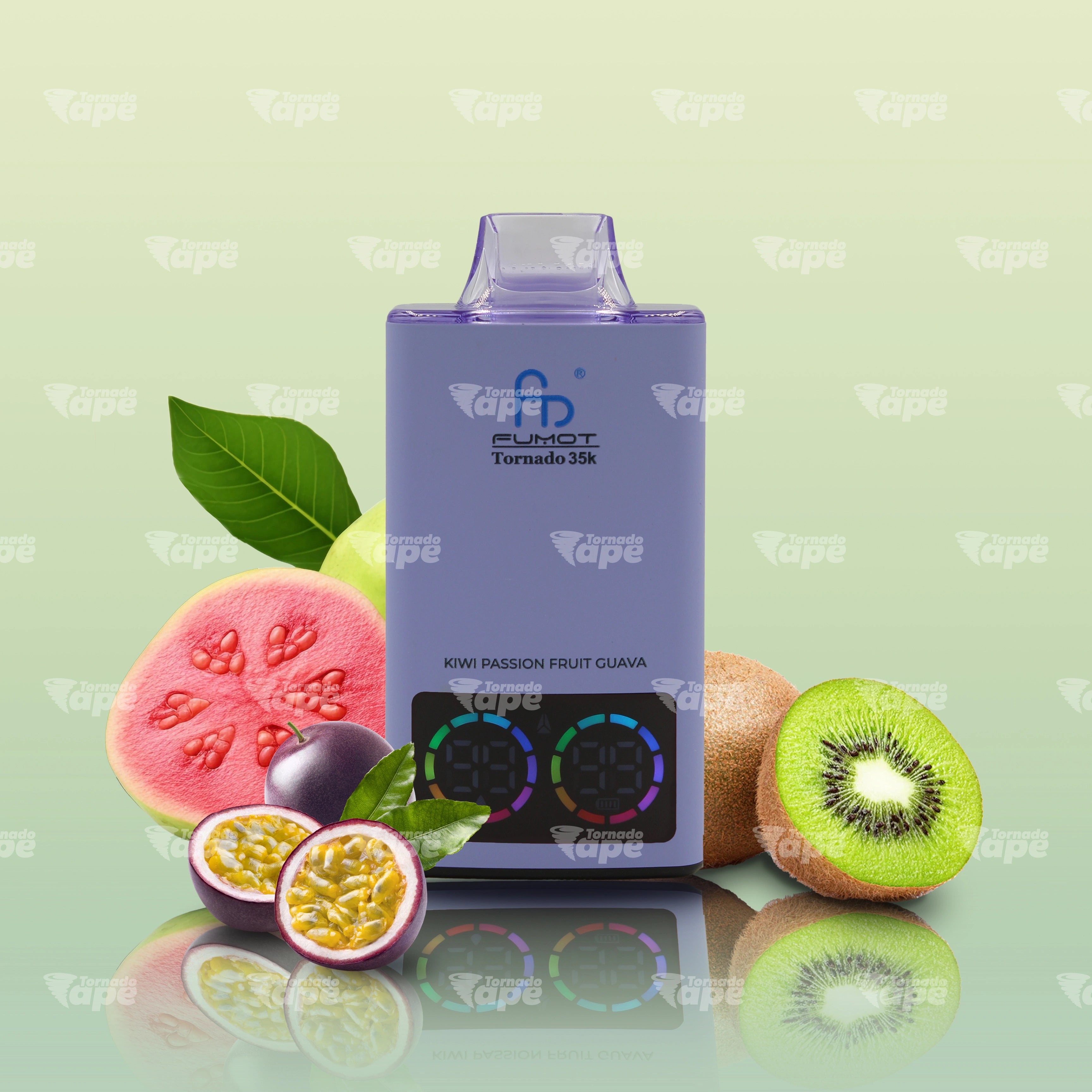 RandM Vape Tornado 35000 Kiwi Passionfruit Guava Einweg E-Zigarette