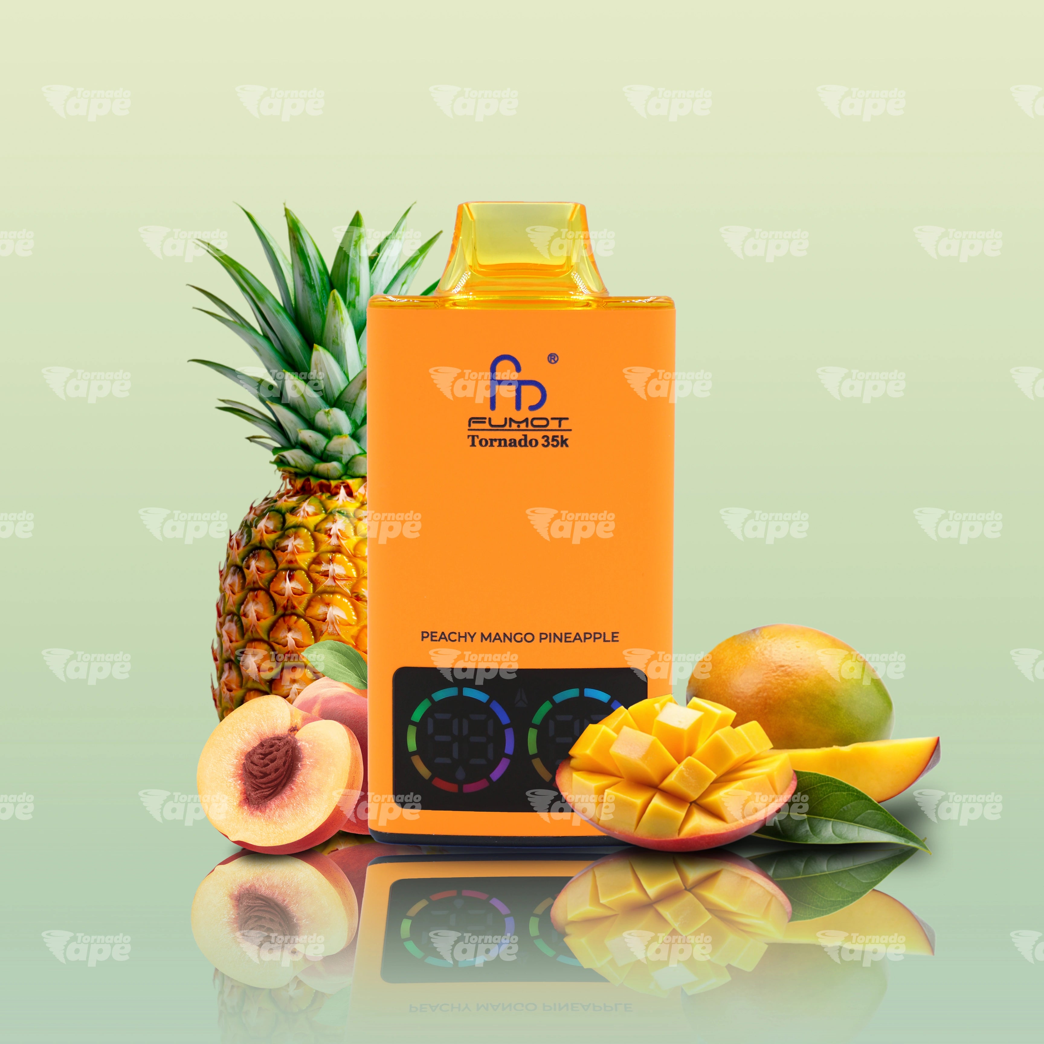 RandM Vape Tornado 35000 Peachy Mango Pineapple Einweg E-Zigarette