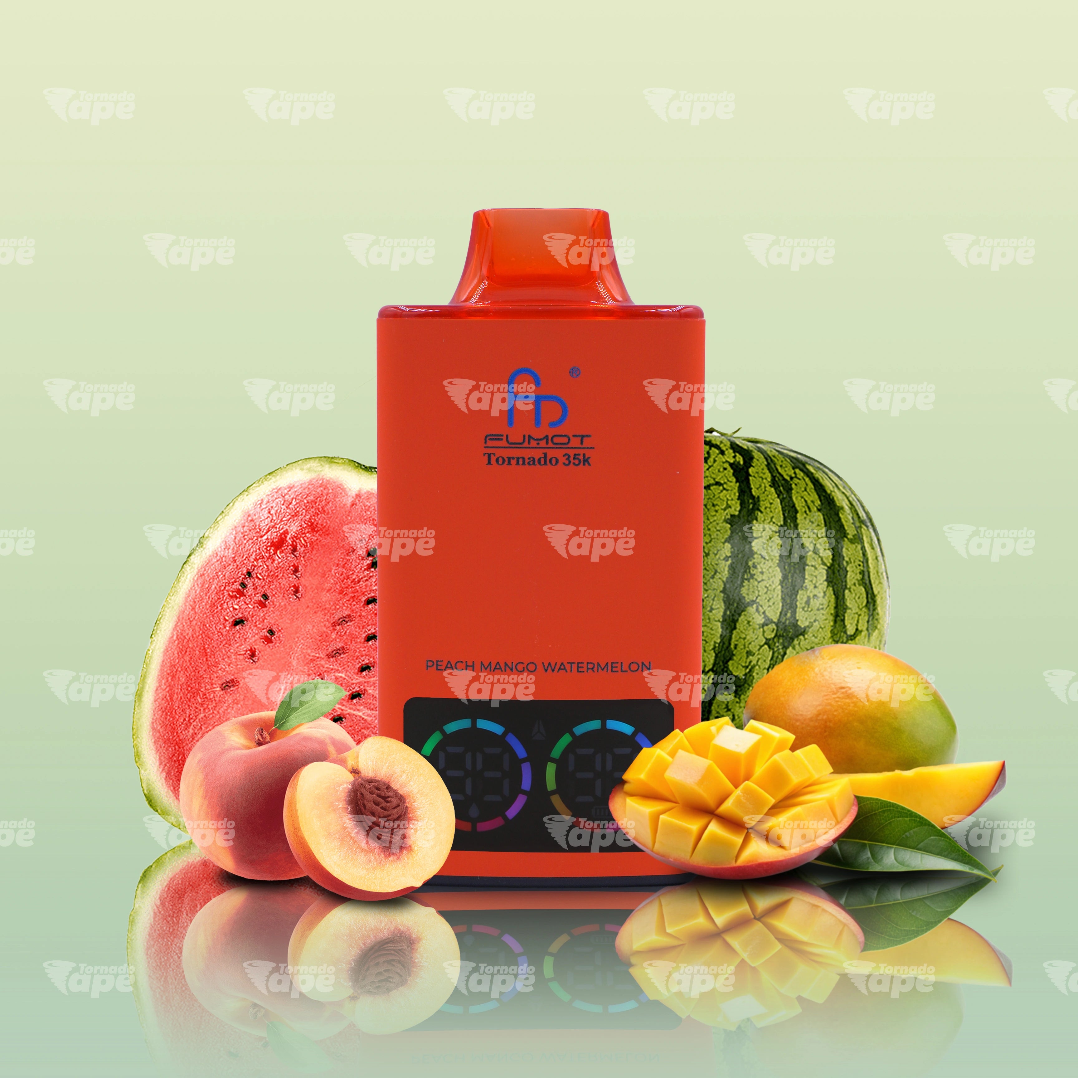 RandM Vape Tornado 35000 Peachy Mango Watermelon Einweg E-Zigarette