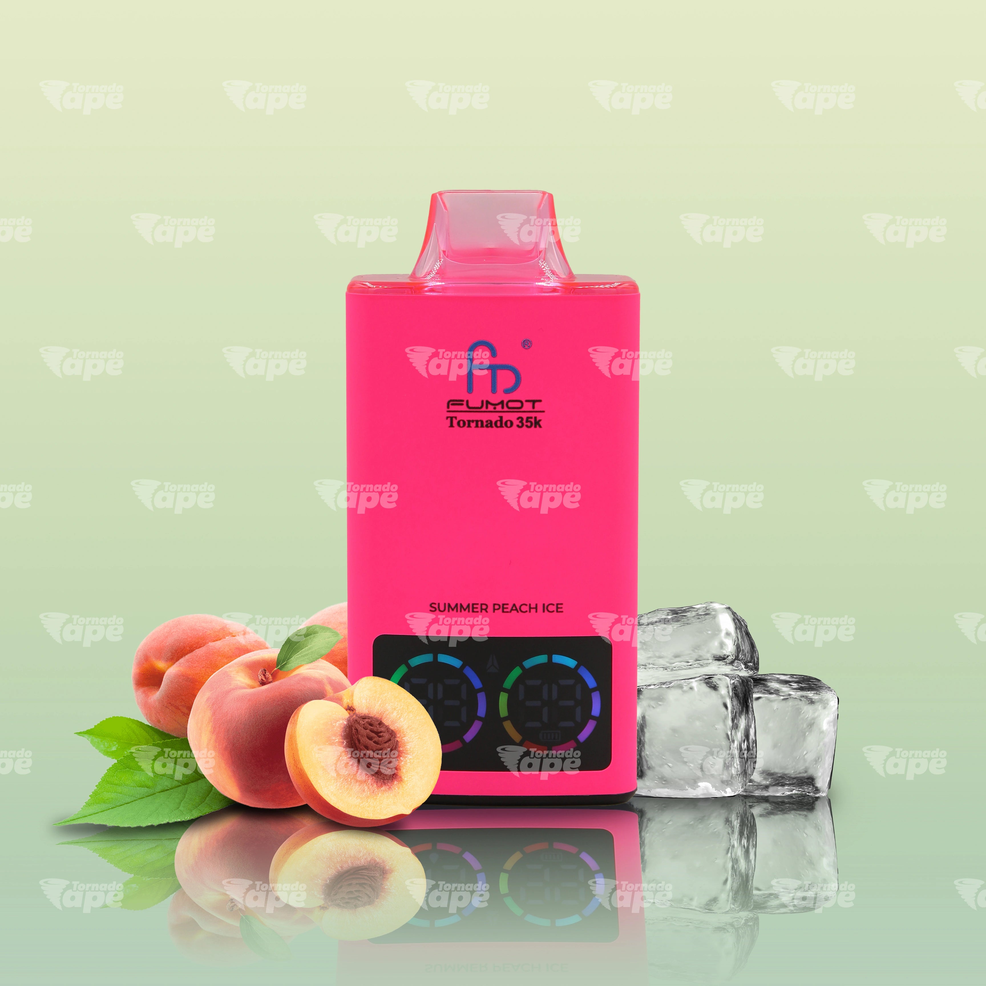 andM Vape Tornado 35000 Summer Peach Ice Einweg E-Zigarette