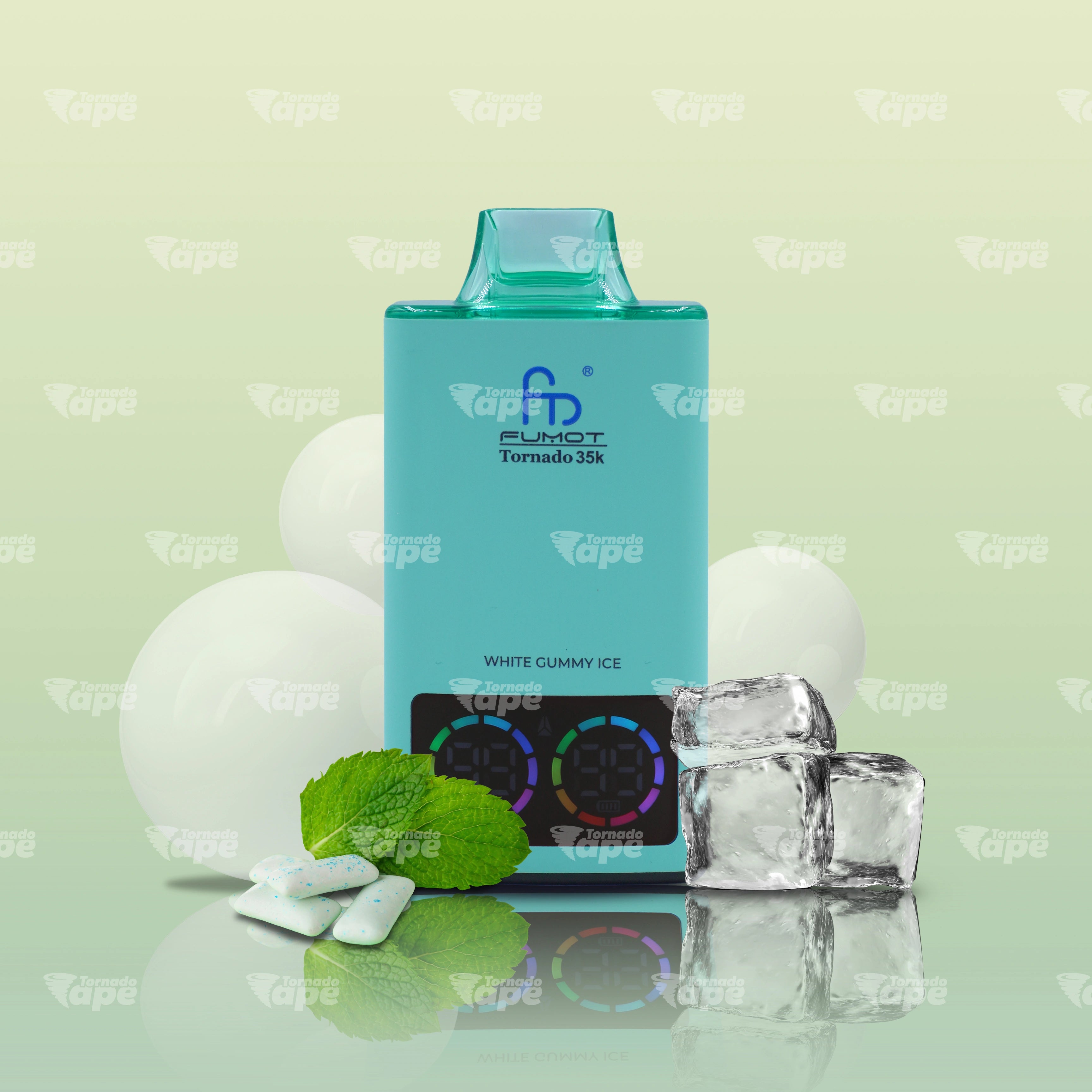 RandM Vape Tornado 35000 White Gummy Ice Einweg E-Zigarette