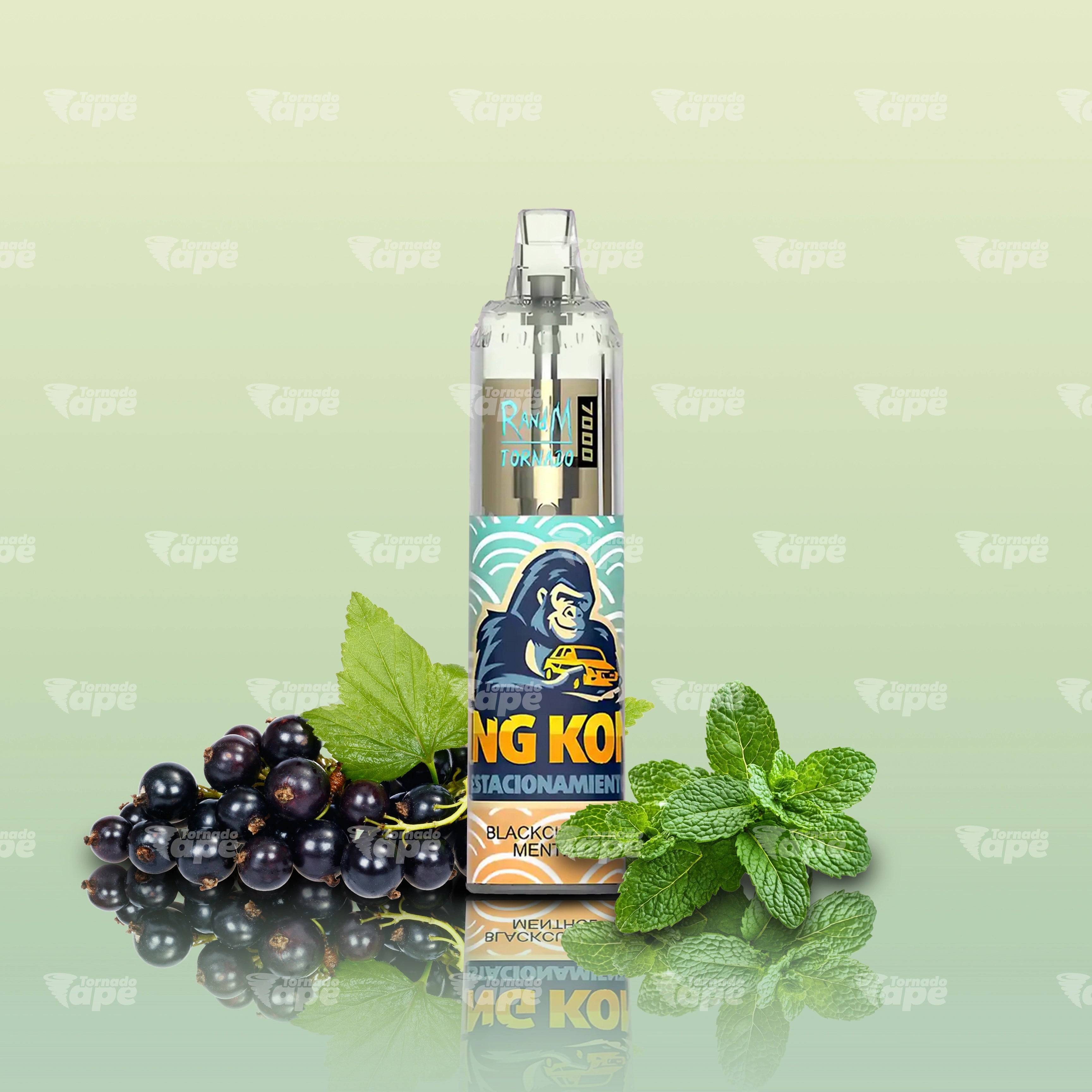 RandM Vape Tornado 7000 Blackcurrant Menthol Einweg E-Zigarette
