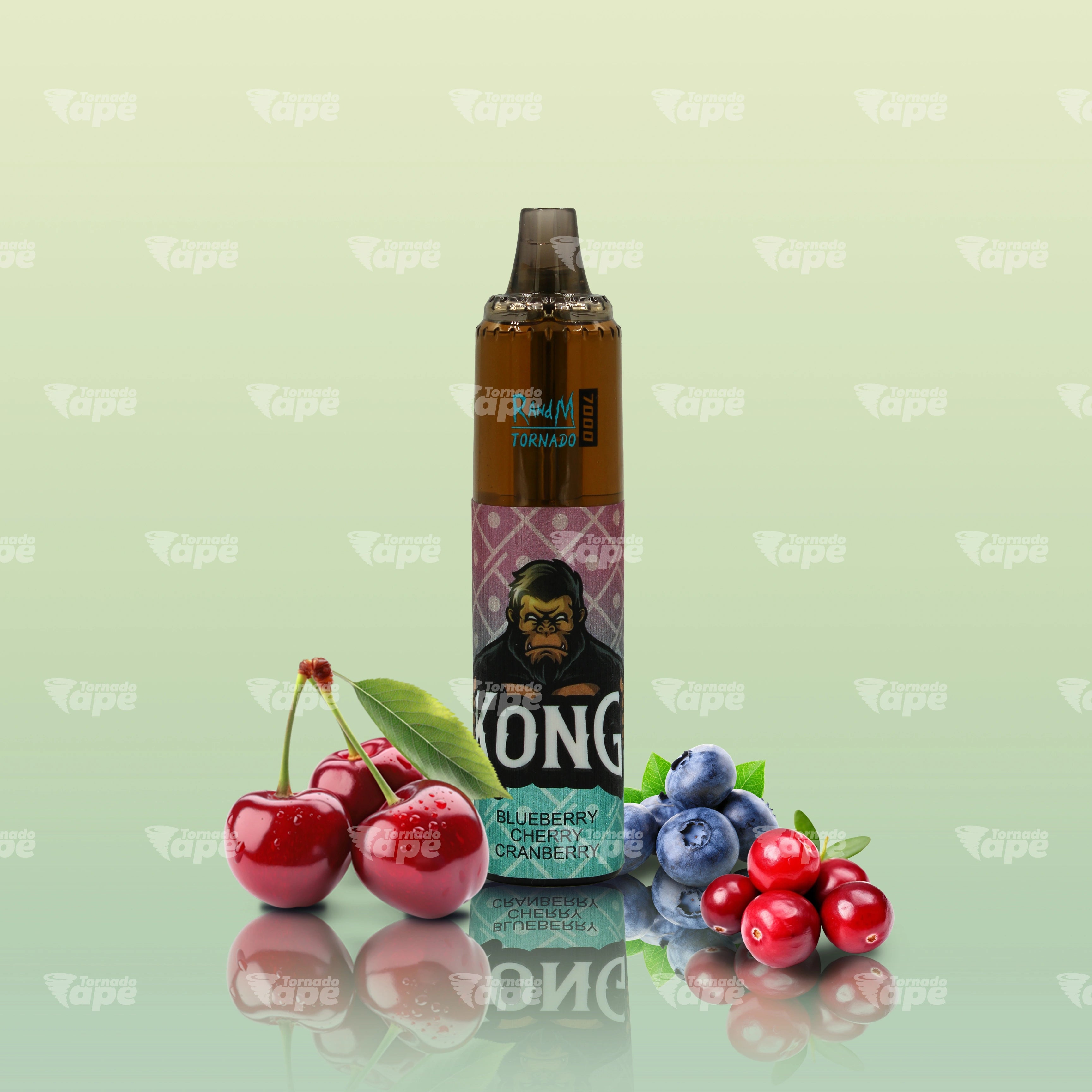 RandM Vape Tornado 7000 Blueberry Cherry Cranberry Einweg E-Zigarette
