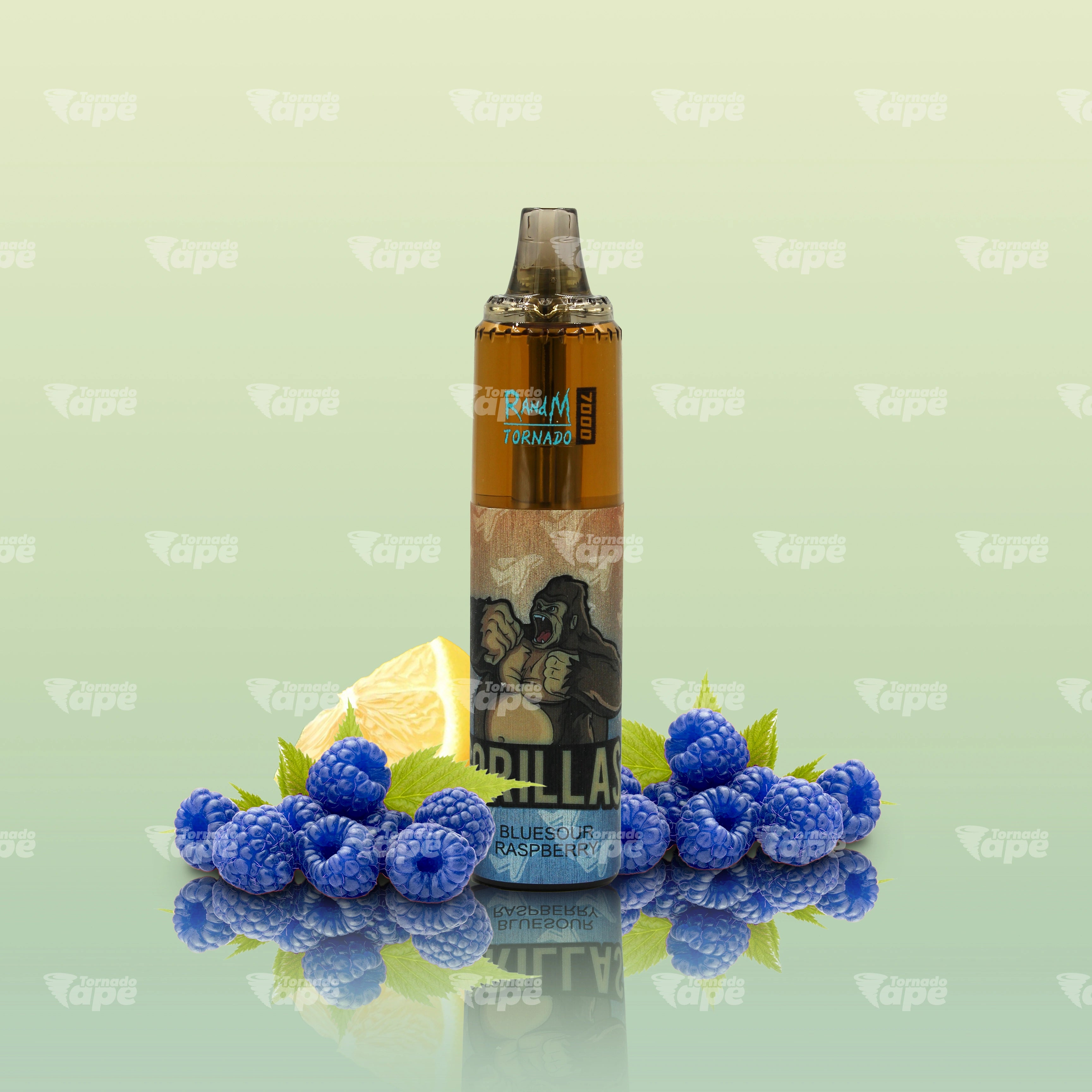 RandM Vape Tornado 7000 Blue Sour Raspberry Einweg E-Zigarette