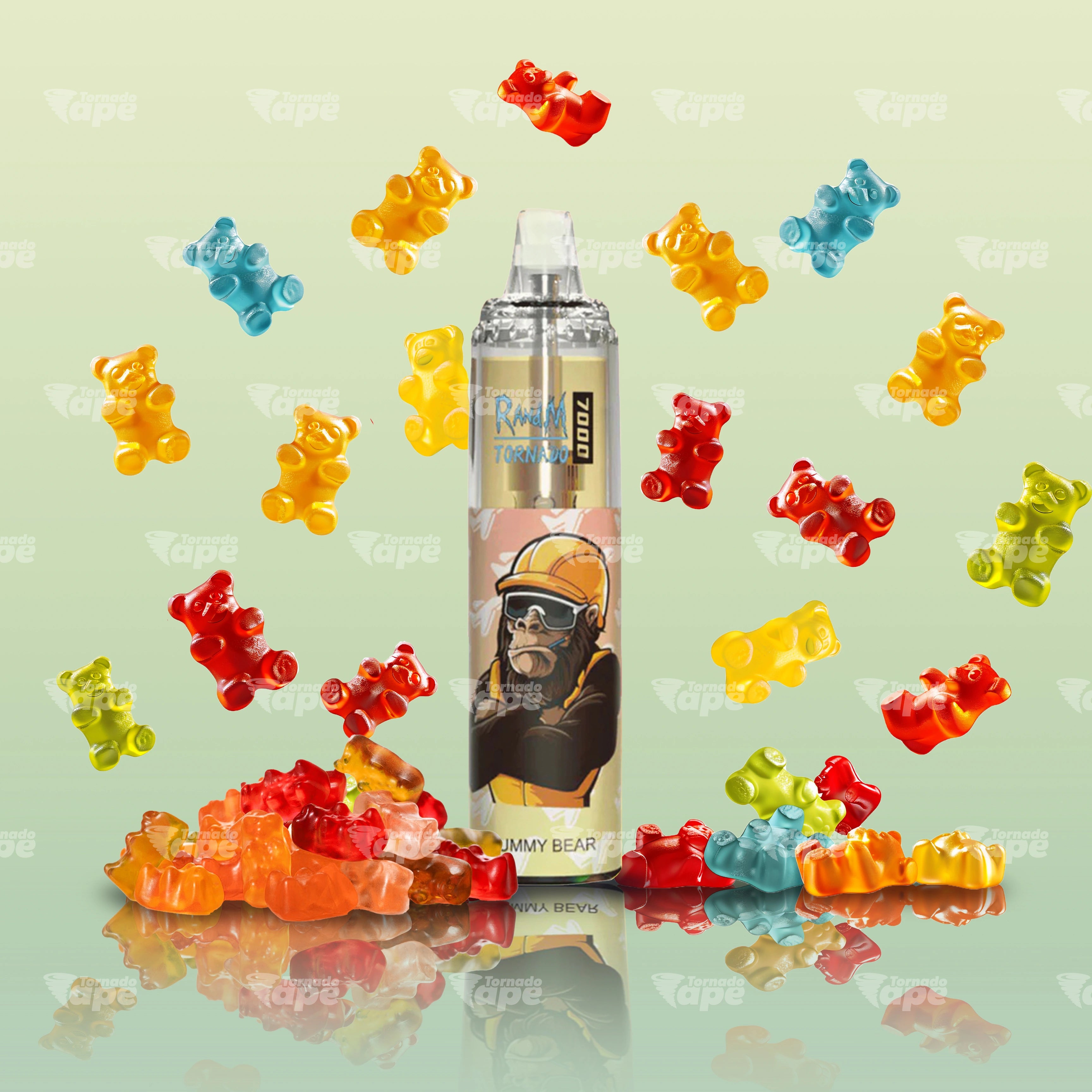 RandM Vape Tornado 7000 Gummy Bear Einweg E-Zigarette