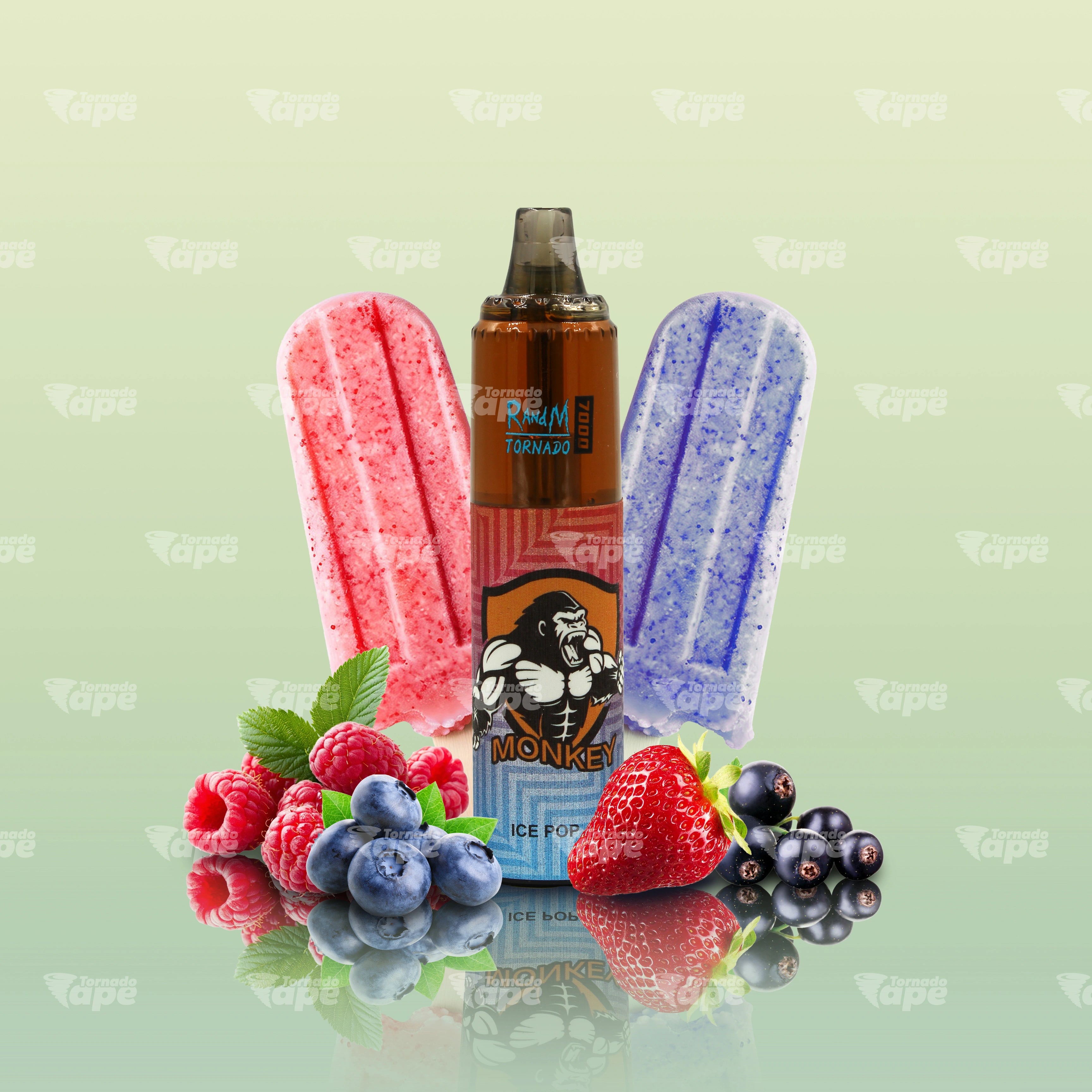 RandM Vape Tornado 7000 Ice Pop Einweg E-Zigarette
