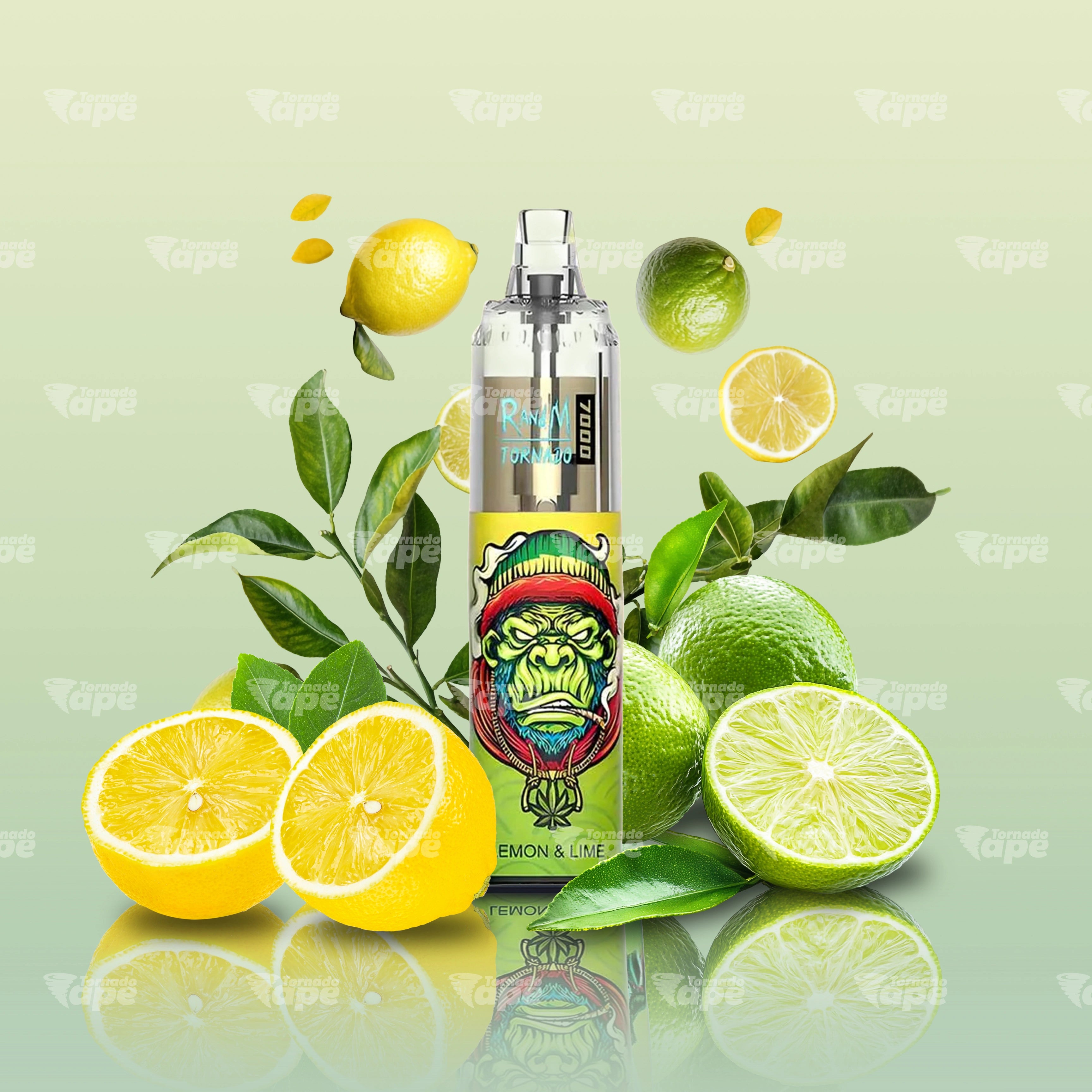 RandM Vape Tornado 7000 Lemon Lime Einweg E-Zigarette
