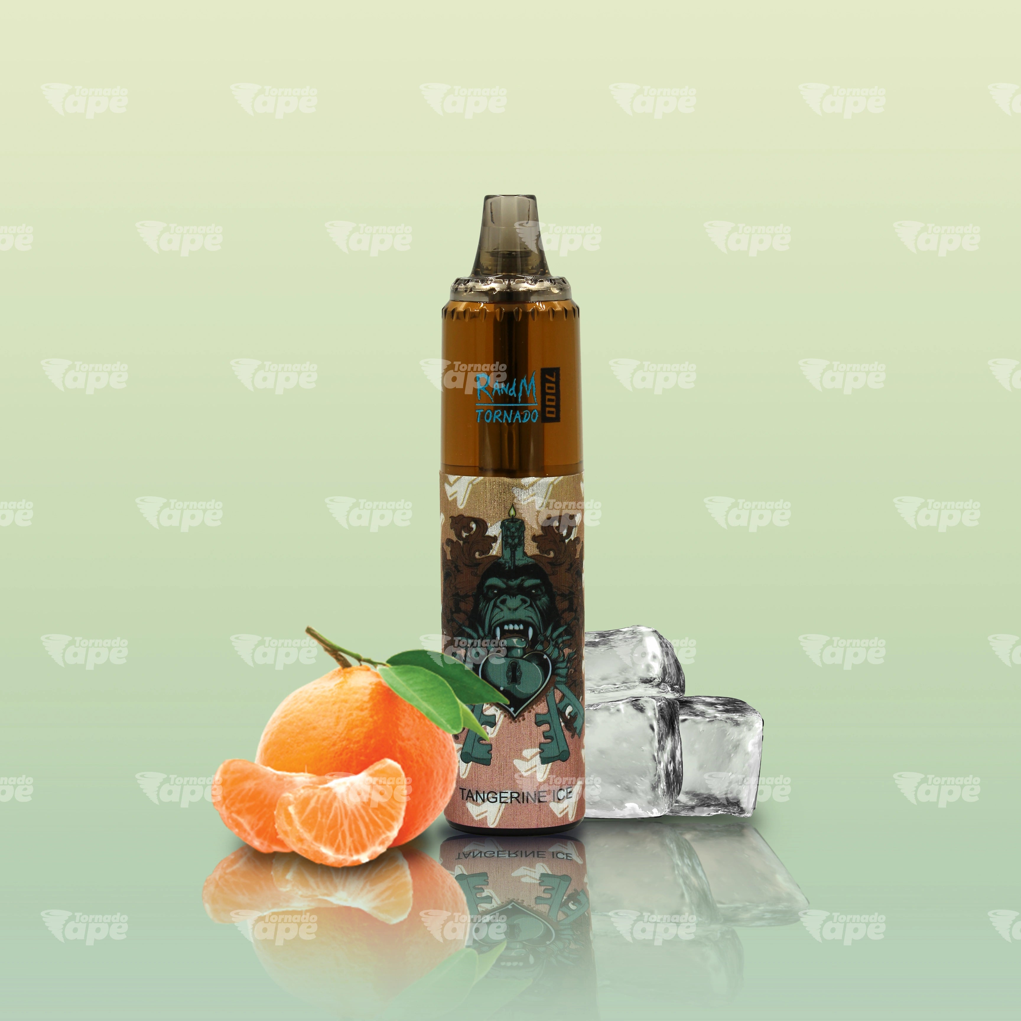 RandM Vape Tornado 7000 Tangerine Ice Einweg E-Zigarette