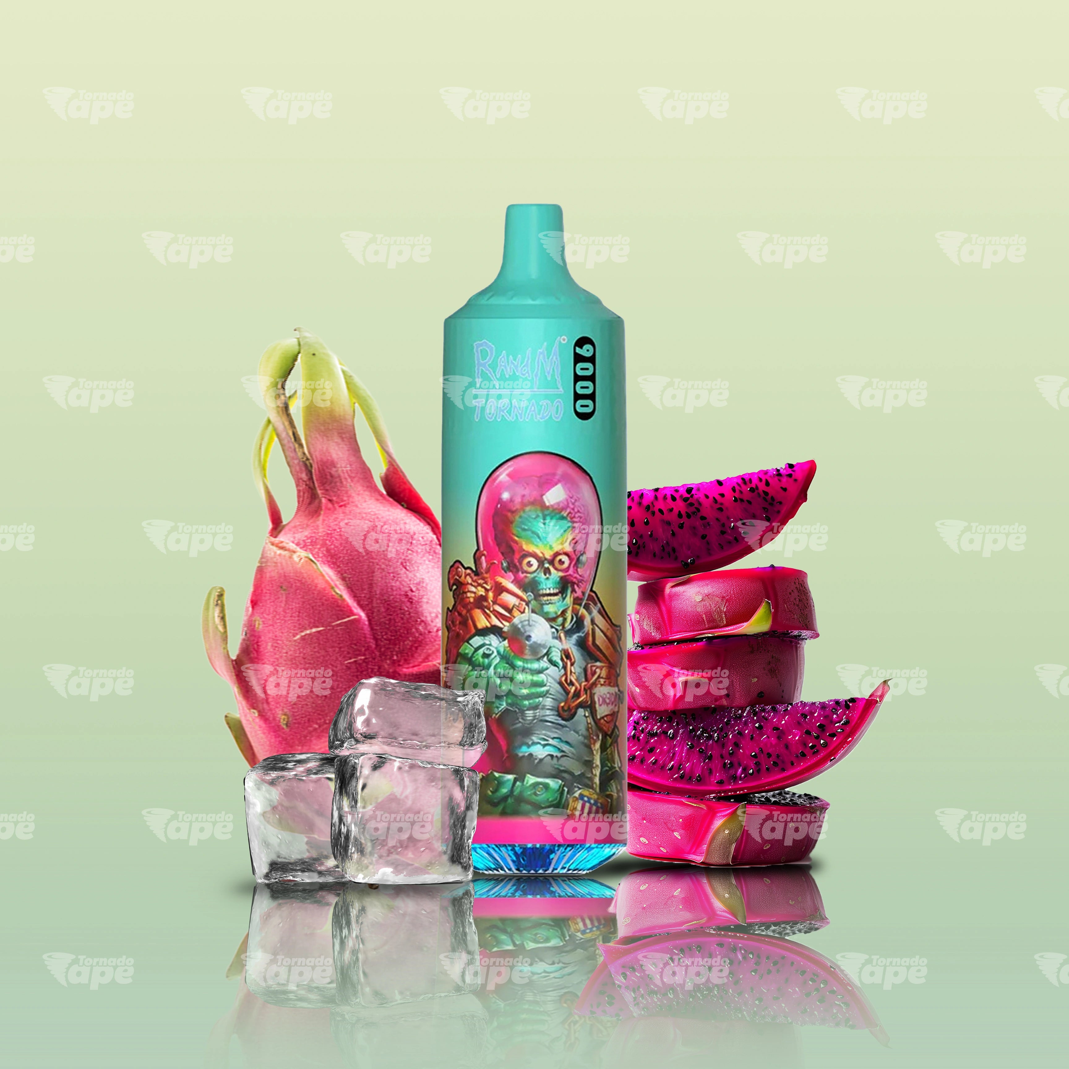 RandM Vape Tornado 9000 Black Dragon Ice Einweg E-Zigarette