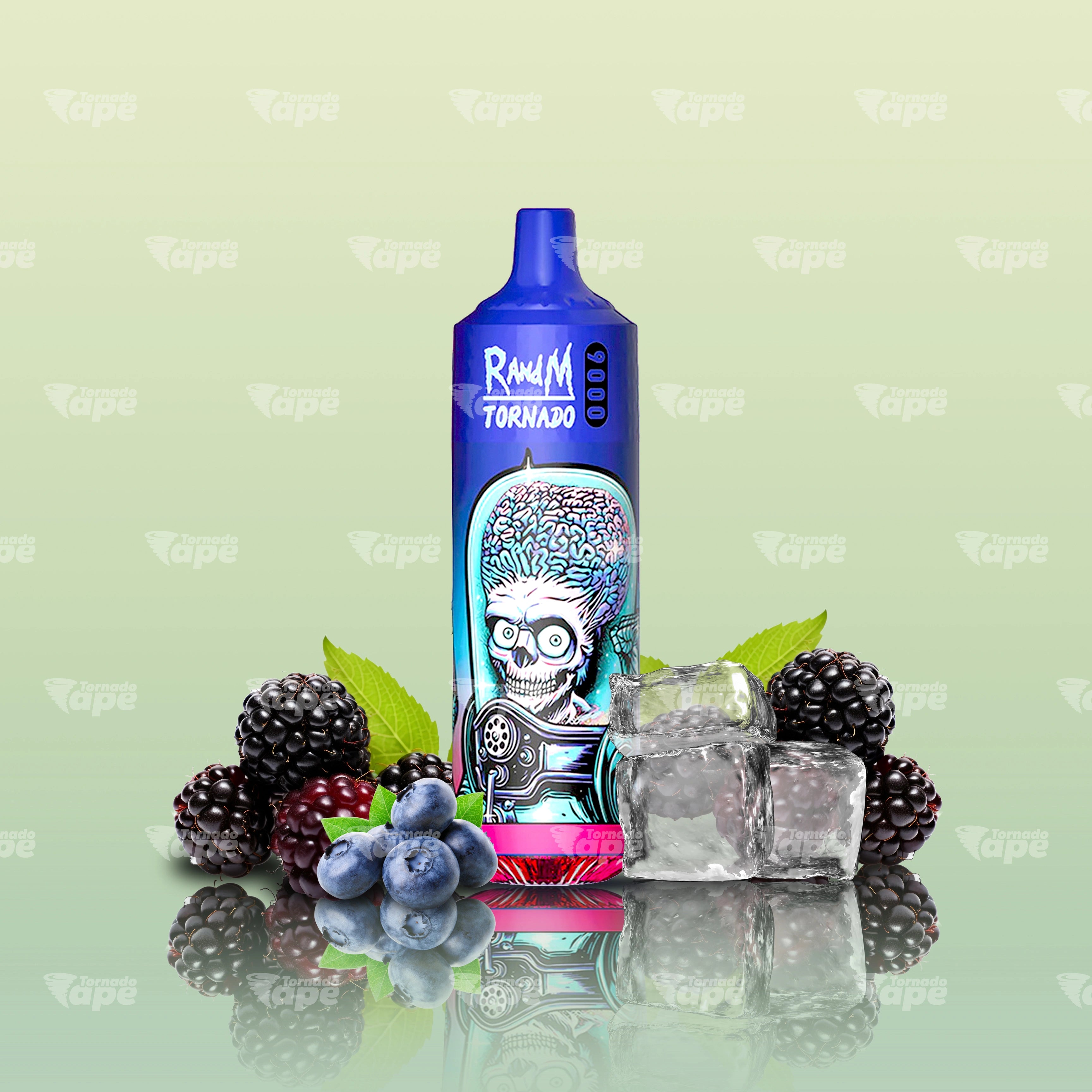 RandM Vape Tornado 9000 Black Ice Einweg E-Zigarette
