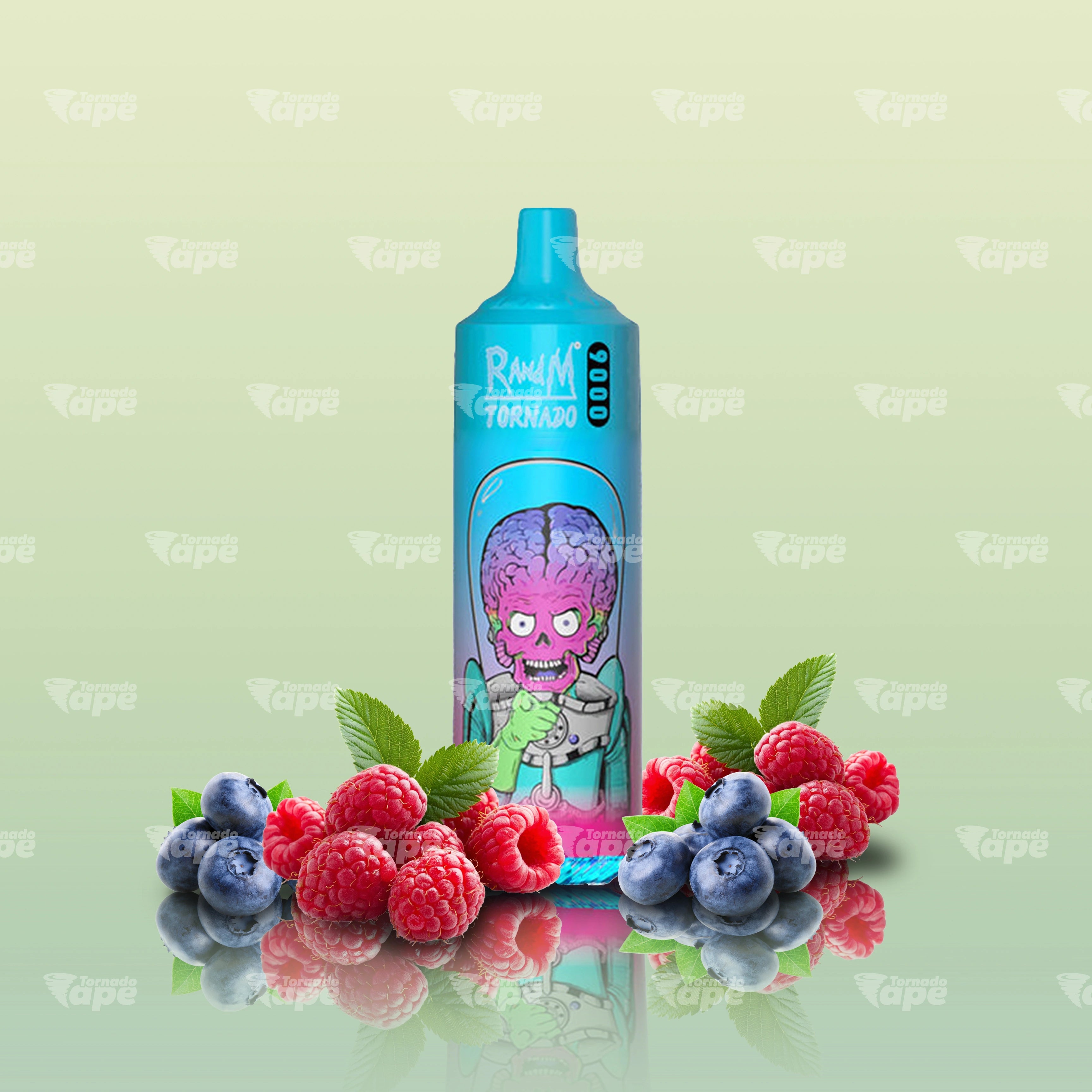 RandM Vape Tornado 9000 Blueberry Raspberry Einweg E-Zigarette