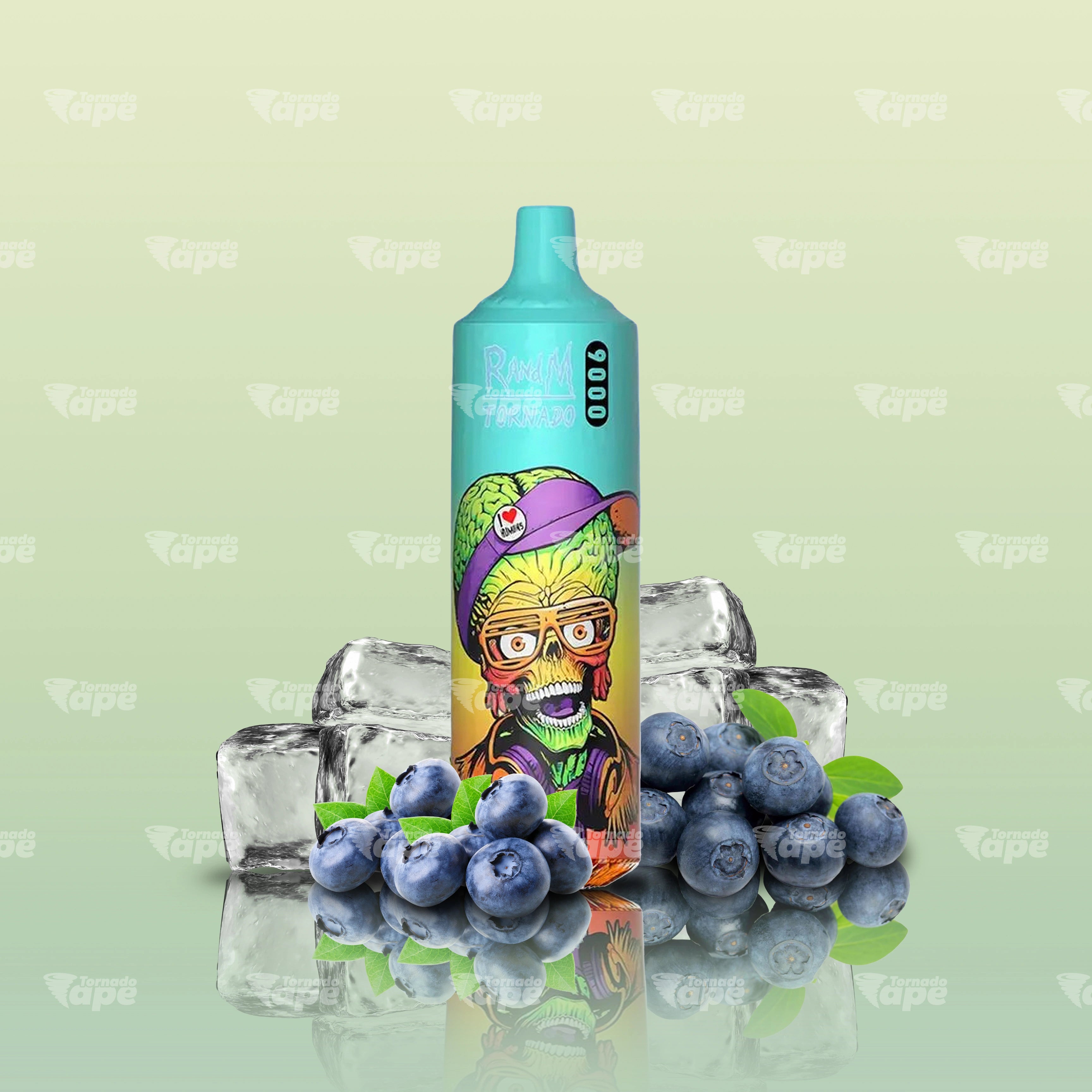 RandM Vape Tornado 9000 Bluelicious Ice Einweg E-Zigarette