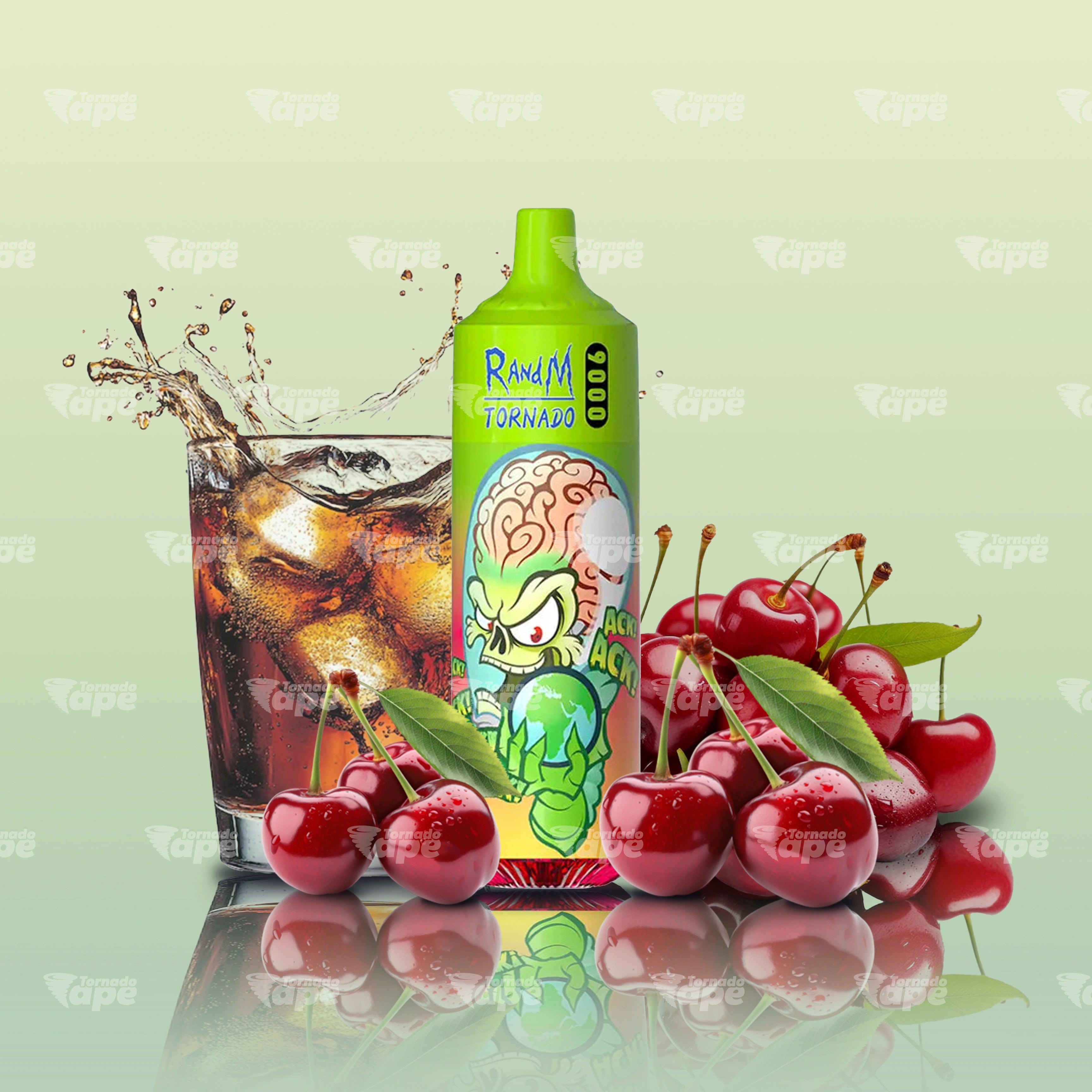 RandM Vape Tornado 9000 Cherry Cola Einweg E-Zigarette