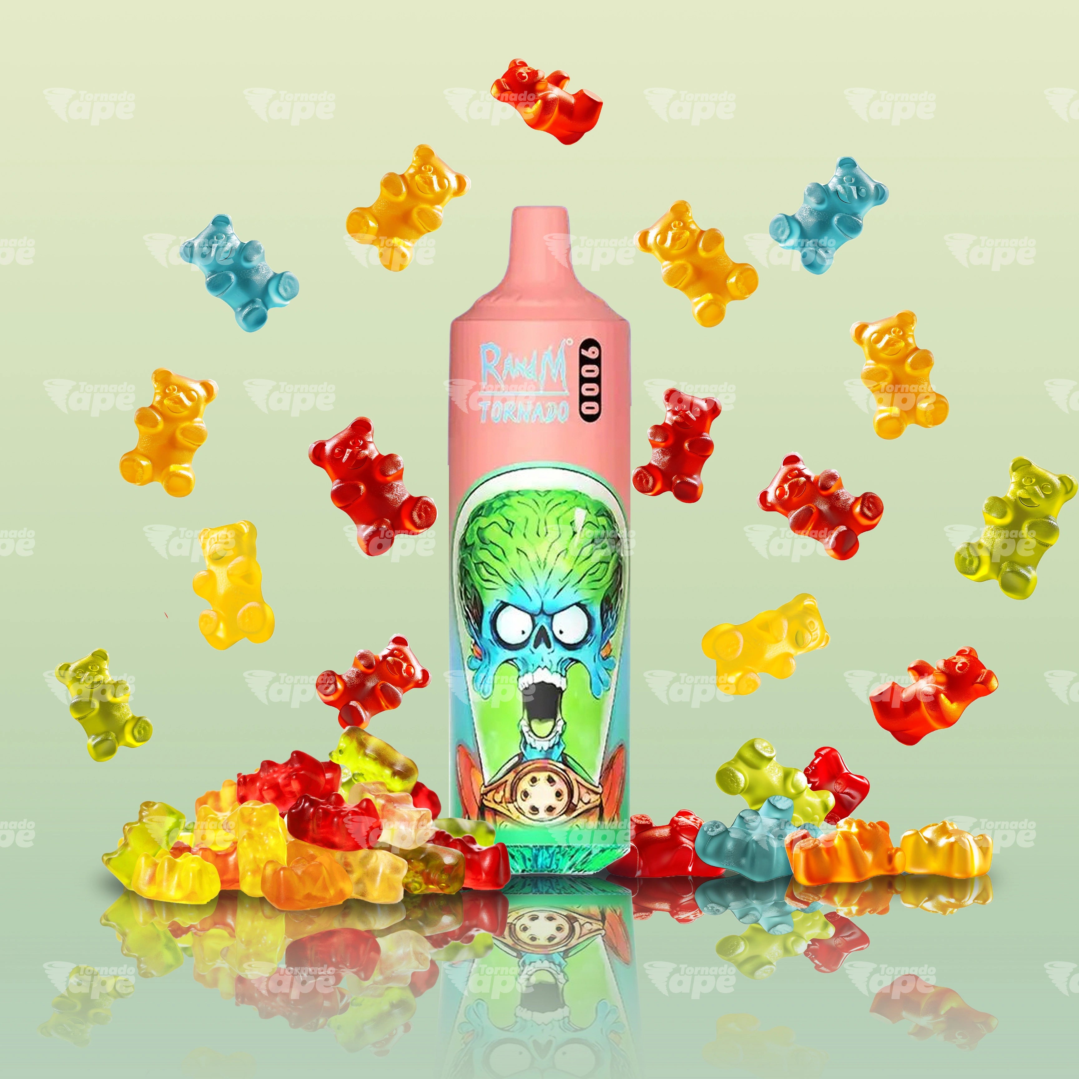 RandM Vape Tornado 9000 Gummy Bear Einweg E-Zigarette