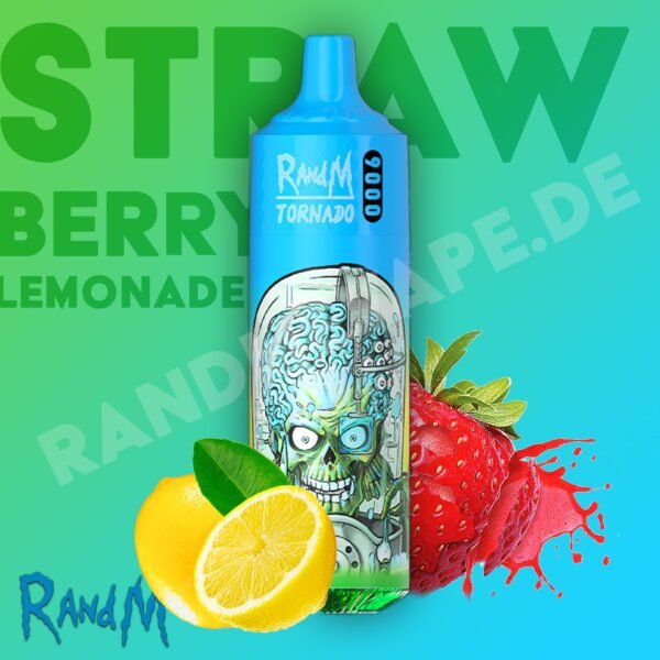 Randm Tornado 9000 Strawberry Lemonade Vape - Randm Tornado Vape